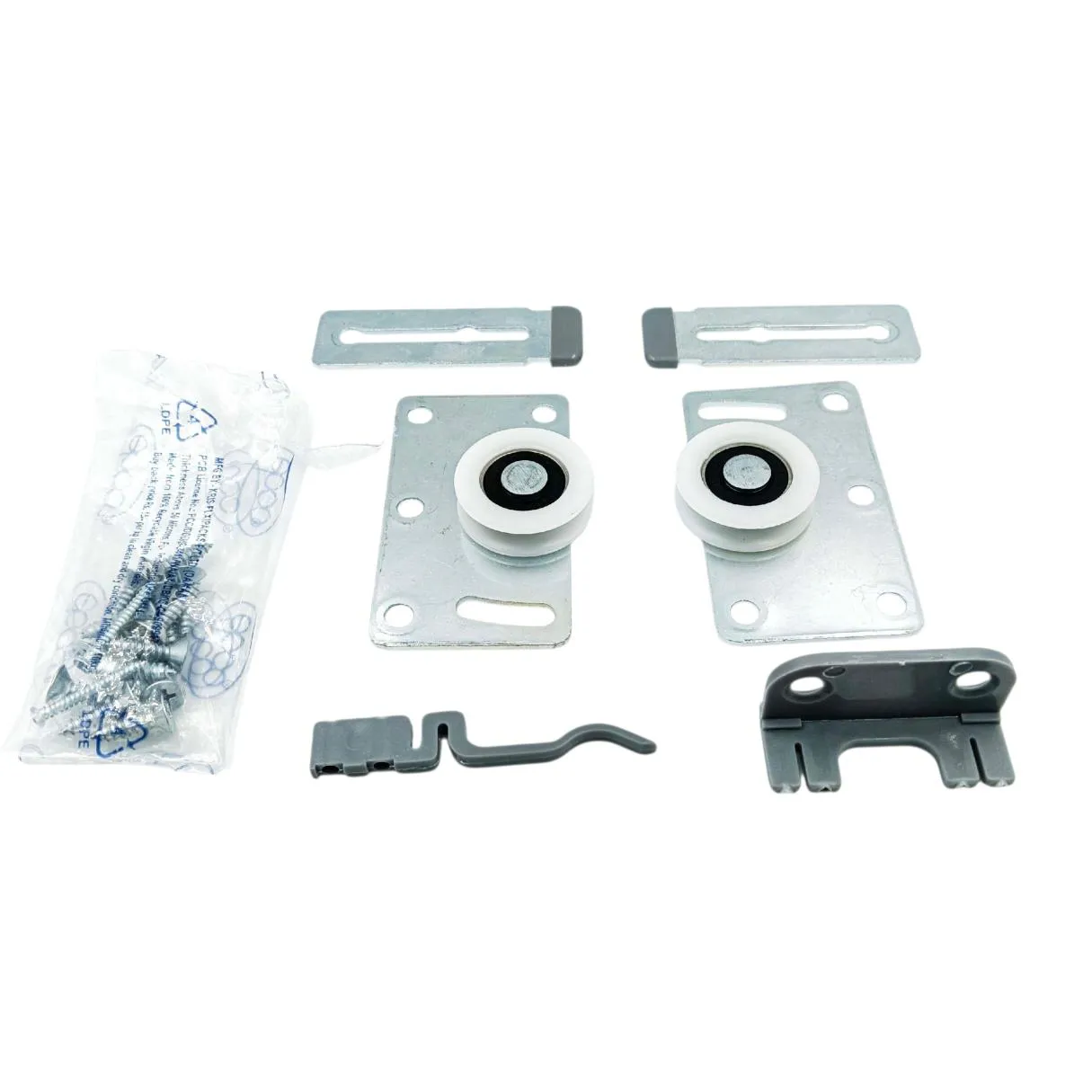 Ebco HS-45-DT Sliding Door Wheel for Hi-Slide 45 | Dome Track Compatible Roller Set (1644)