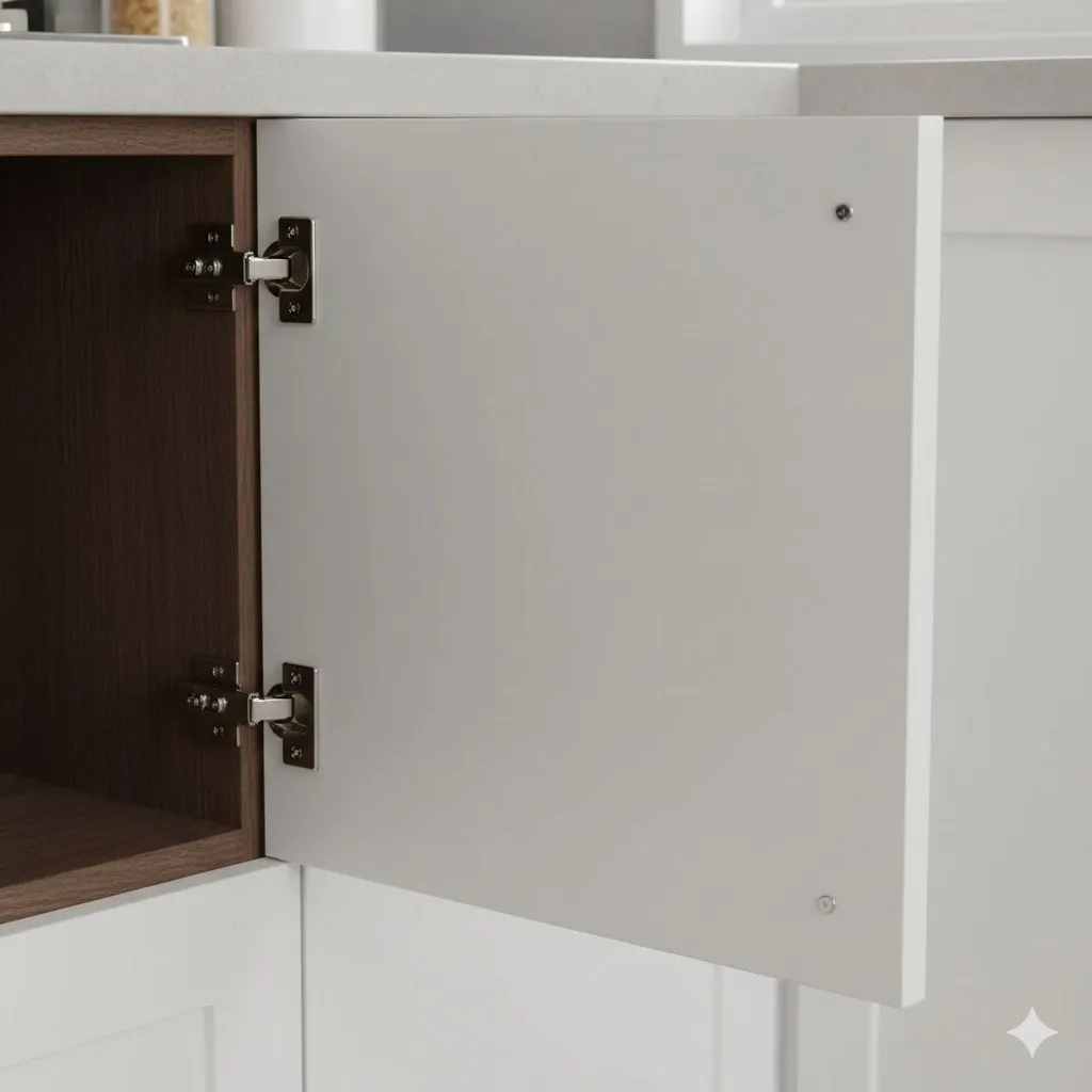 Cabinet Auto Hinge Benzo Stainless Steel Soft Close Heavy-Duty - 240gm Weight, 0/8/16 Crank Options (All parts s.s) (5-Year Warranty)(1011)