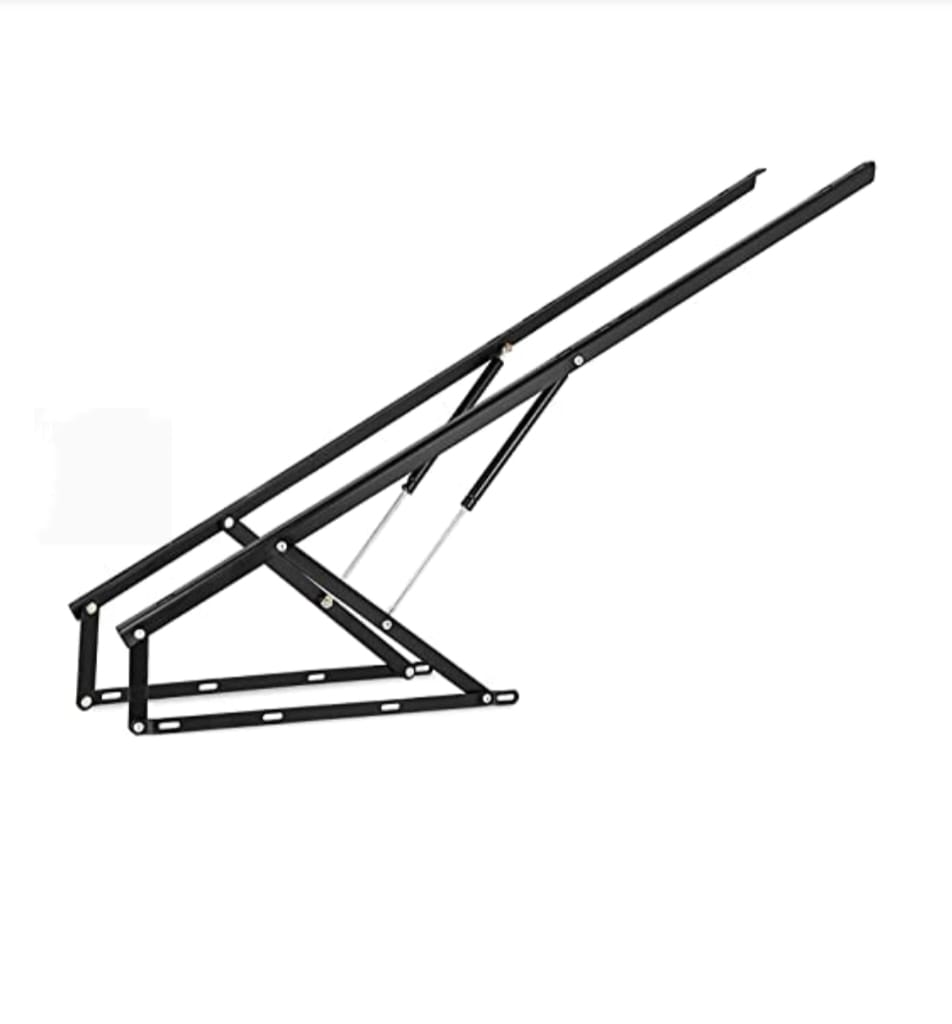 Godrej Hydrolic bed lifter Gas Pumps with Frame Double Bed Lifter Fitting Size-5ft with pump full set 1 year warrenty (1695)