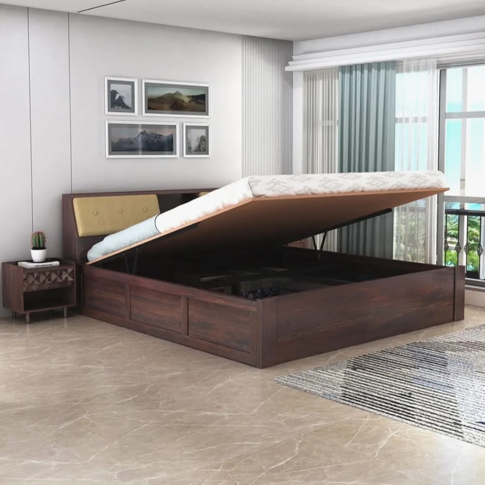 Godrej Hydrolic bed lifter Gas Pumps with Frame Double Bed Lifter Fitting Size-5ft with pump full set 1 year warrenty (1695)