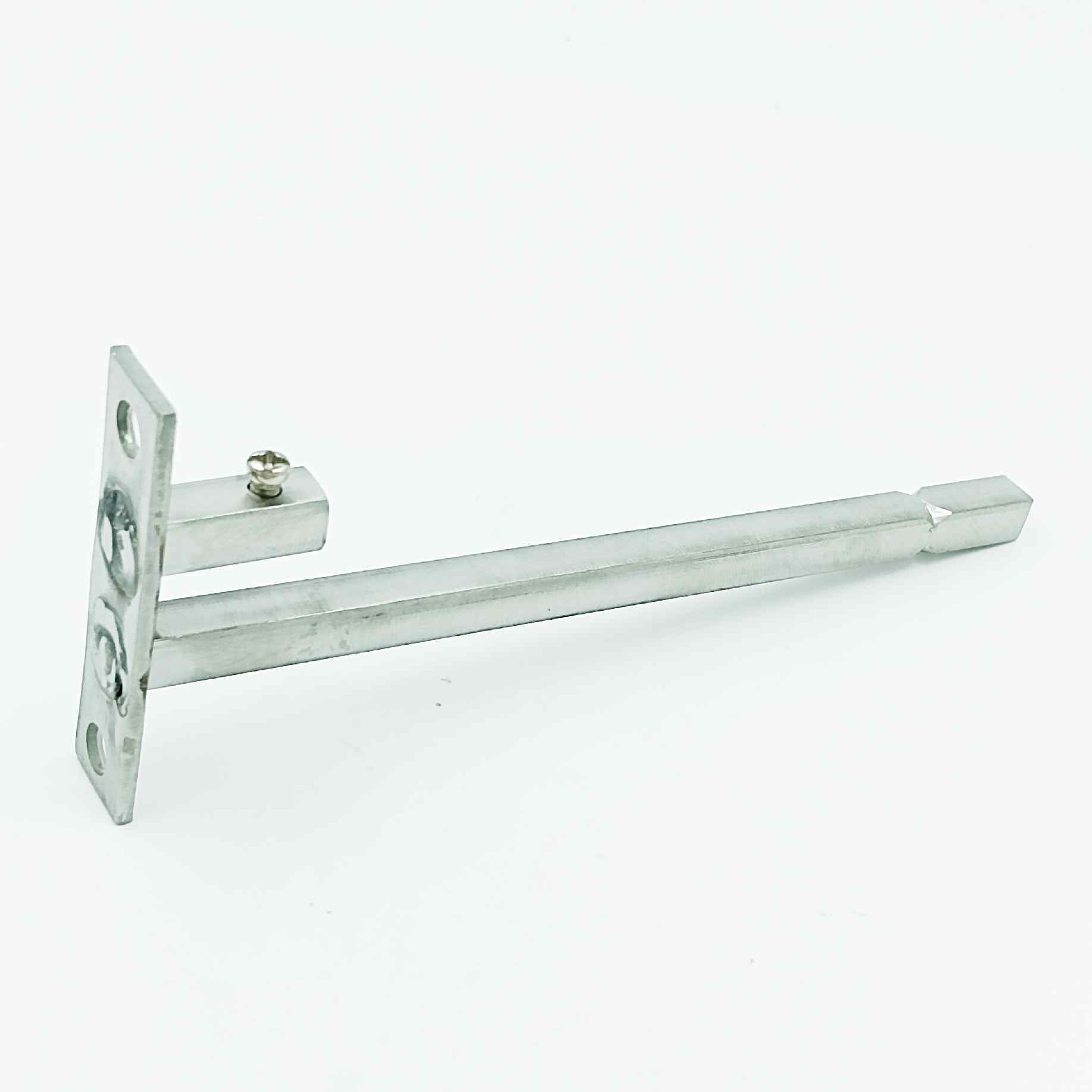 F bracket with 8mm rod thickness for 6mm glass thickness 4",6",8"(1137)