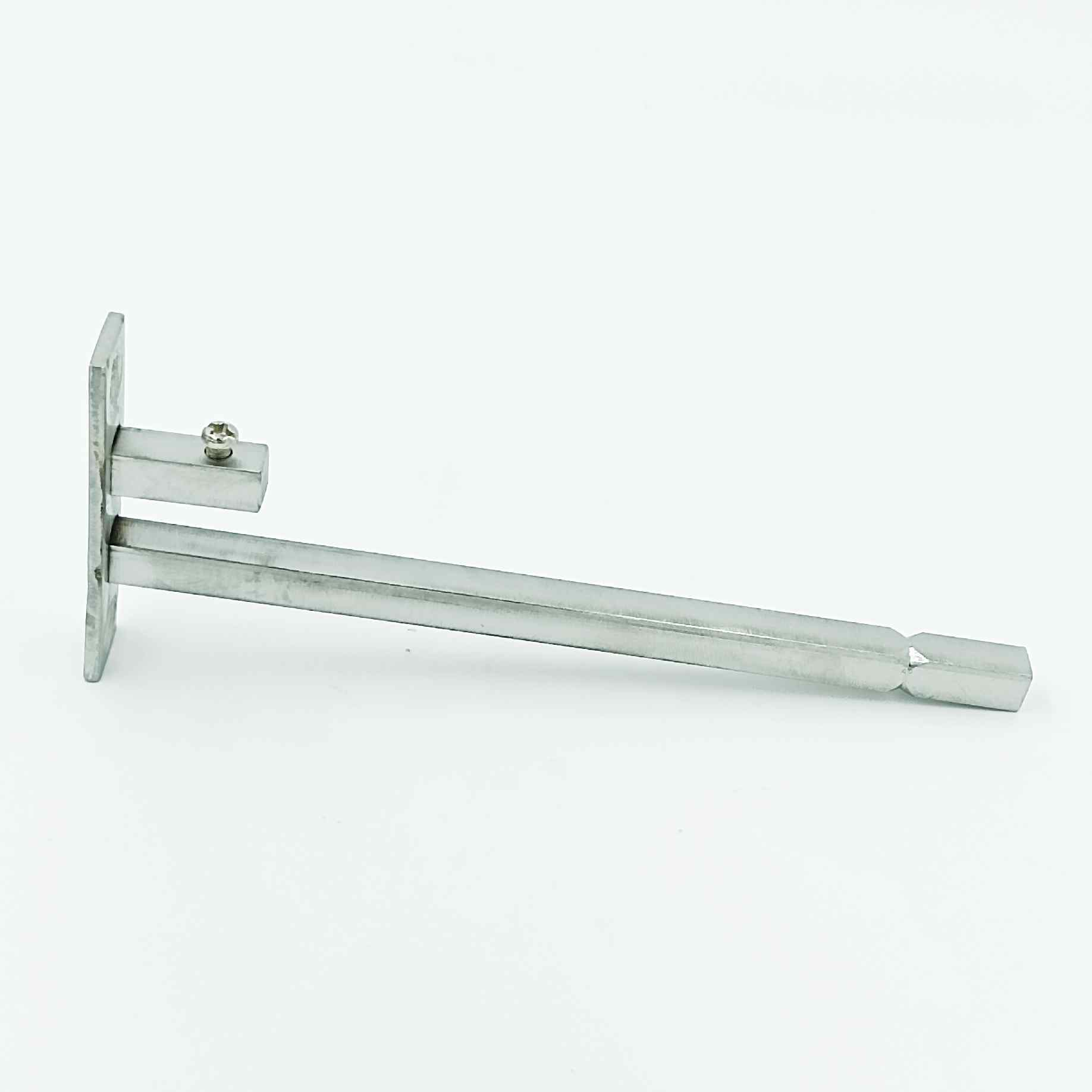 F bracket with 8mm rod thickness for 6mm glass thickness 4",6",8"(1137)