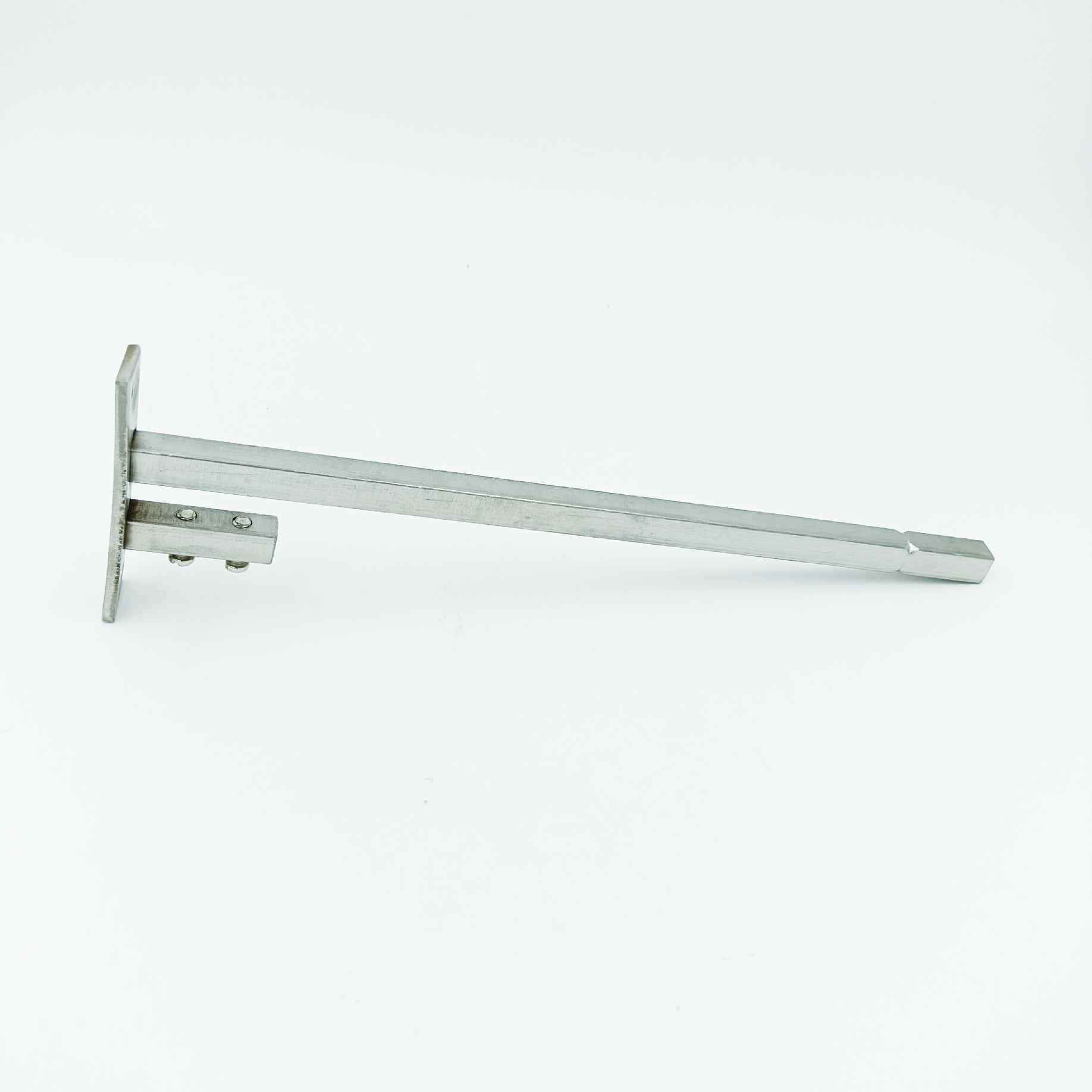 F bracket with 8mm rod thickness for 6mm glass thickness 4",6",8"(1137)