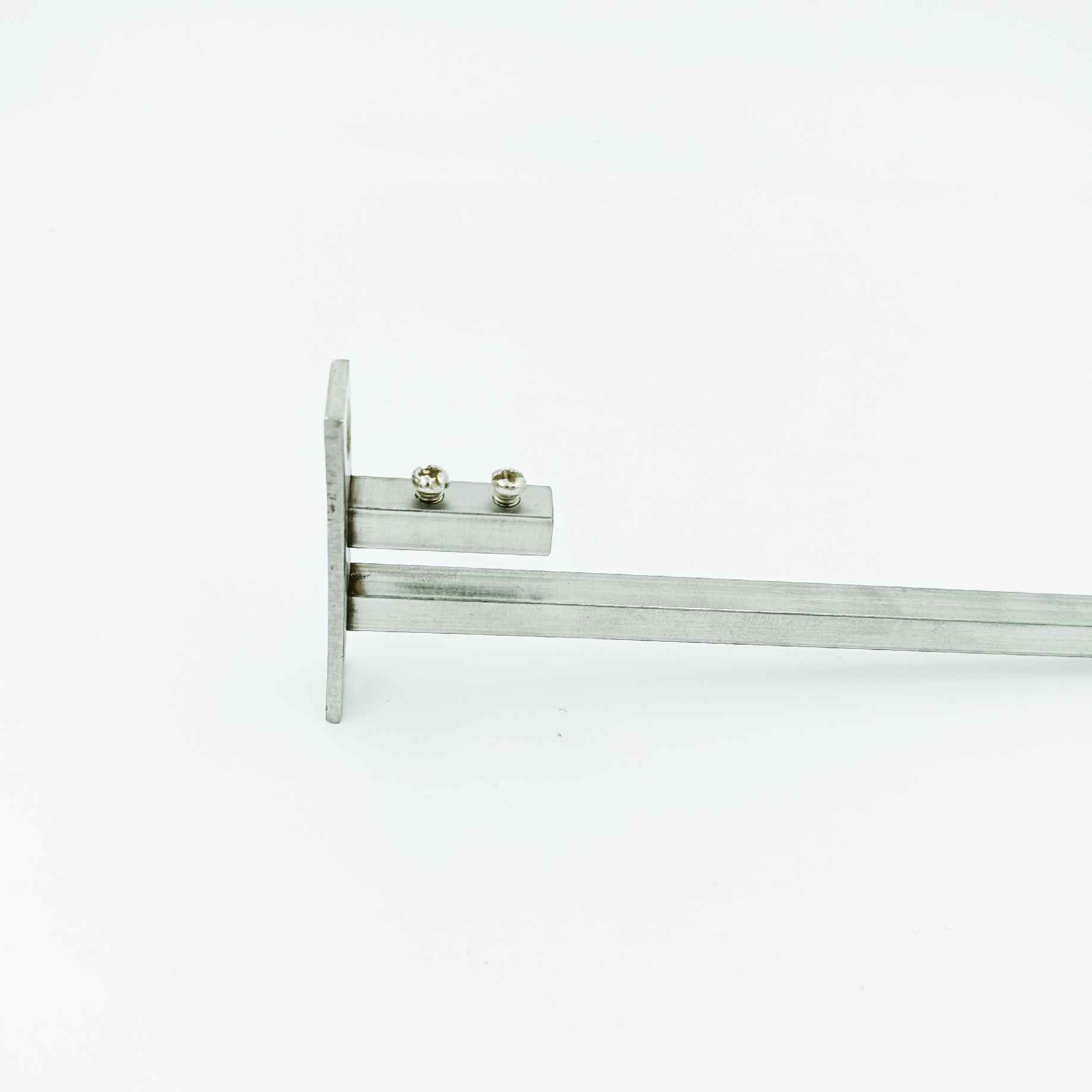 F bracket with 8mm rod thickness for 6mm glass thickness 4",6",8"(1137)