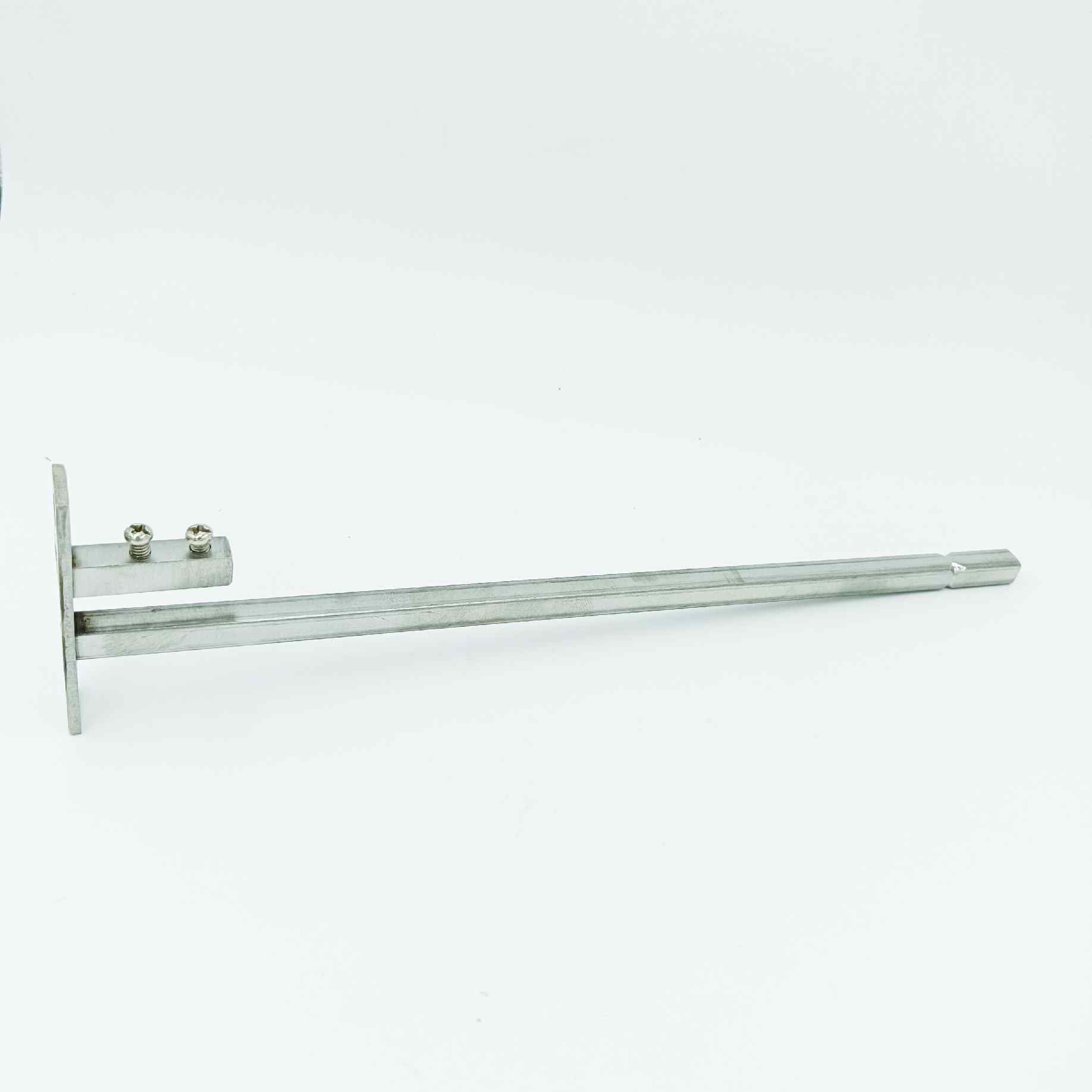 F bracket with 8mm rod thickness for 6mm glass thickness 4",6",8"(1137)