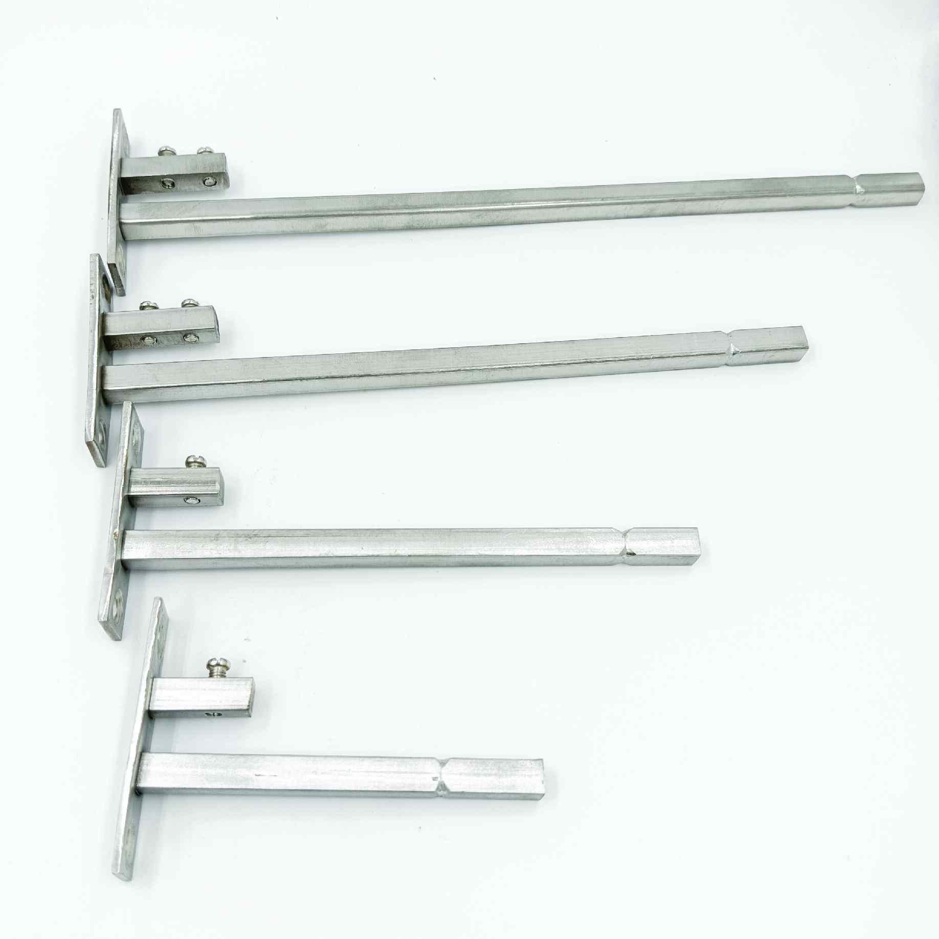 F bracket with 8mm rod thickness for 6mm glass thickness 4",6",8"(1137)