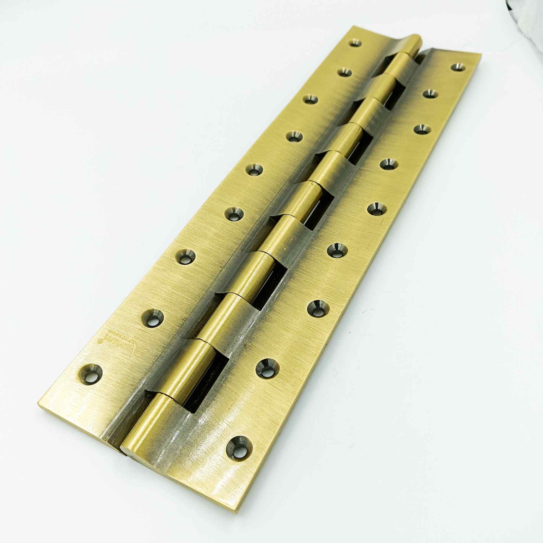 12inch Brass antique slow movement hinges 12"*1.5"*5mm extra heavy Railway hinges(1158)