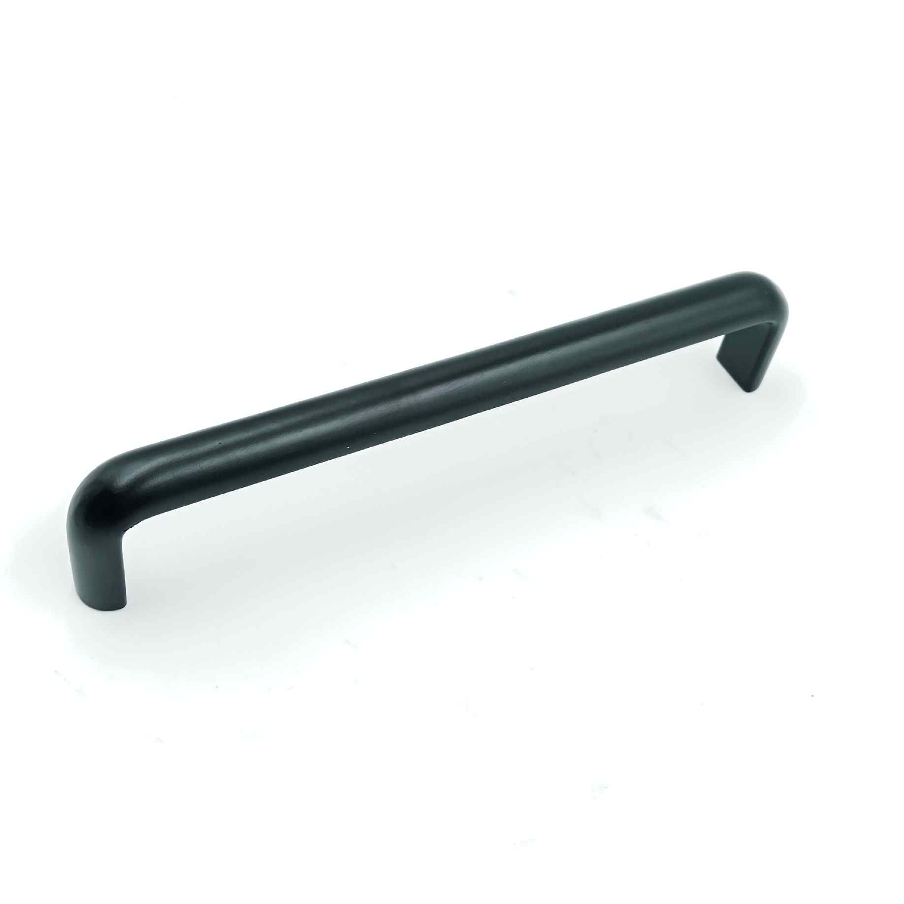 Drawer wardrobe handle 531 Black matt finish 4",6",8",10" (stainless steel) (1235)
