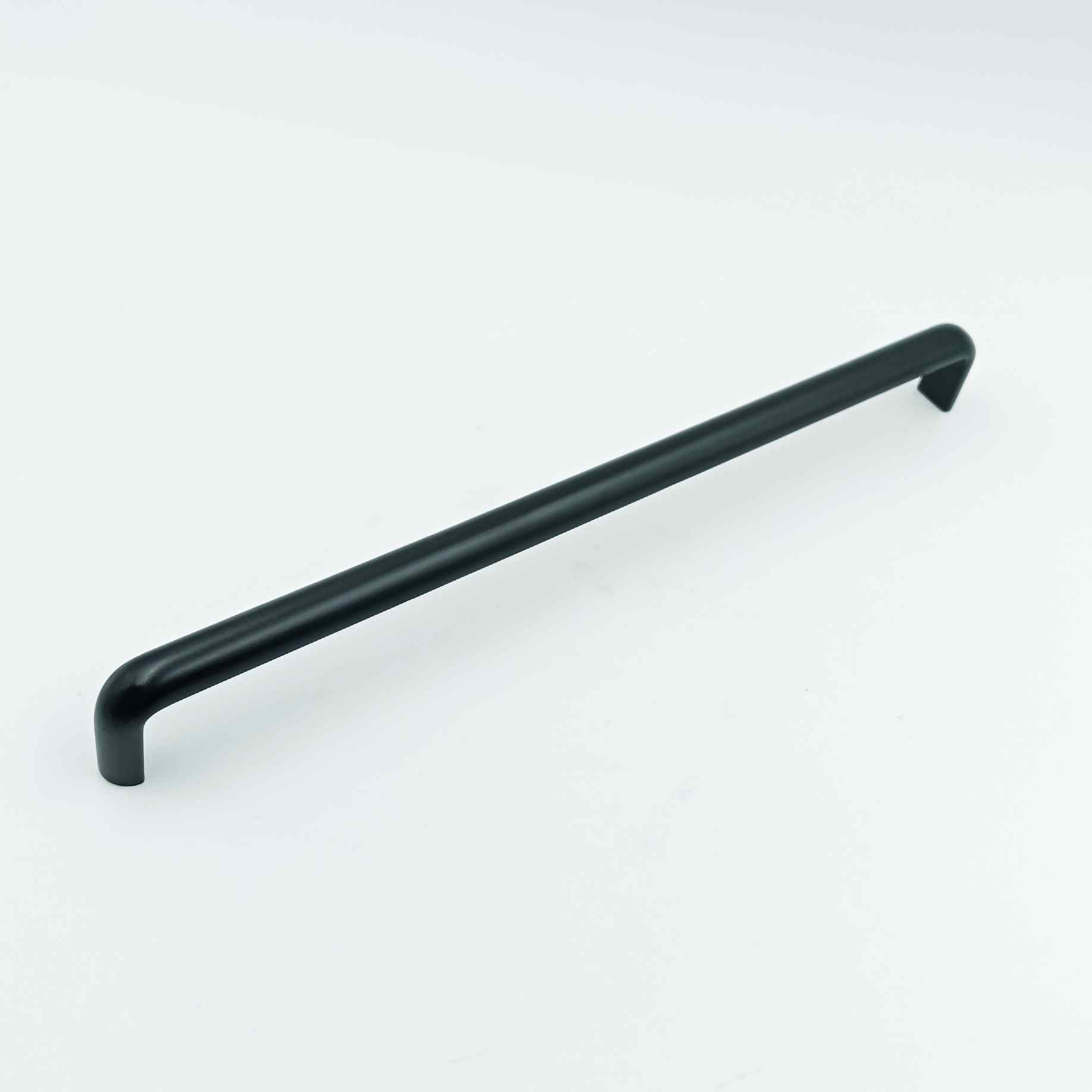 Drawer wardrobe handle 531 Black matt finish 4",6",8",10" (stainless steel) (1235)