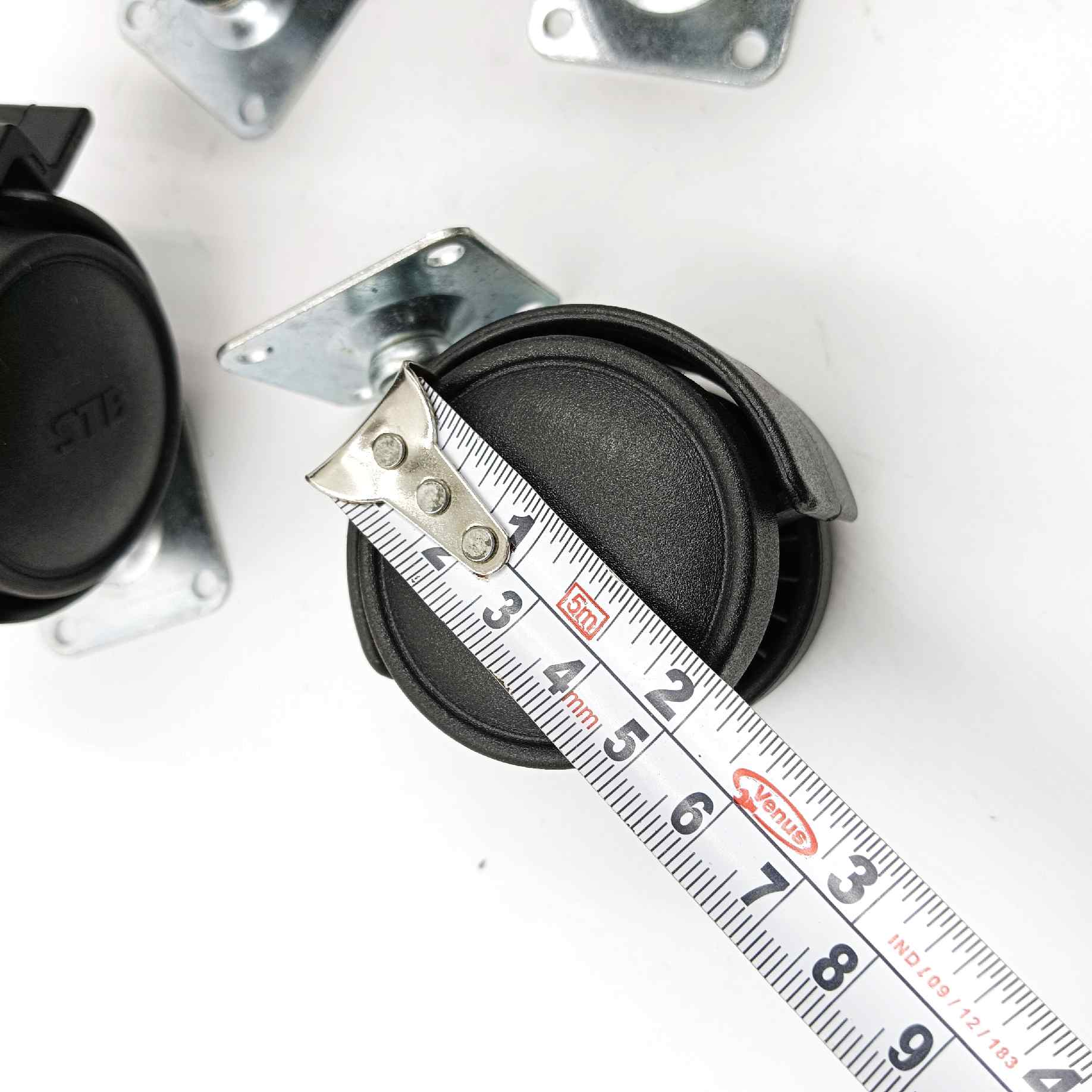 Castor wheel plate type revolving chair wheel (1238)