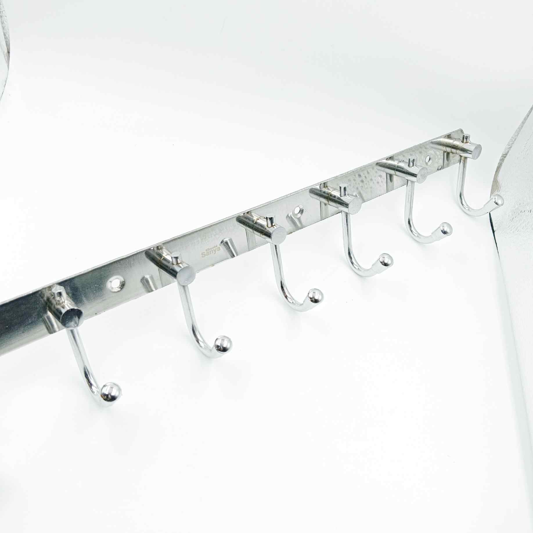 Stainless Steel cloth hanger 4hook,6hook,8hook fancy J type (1260)