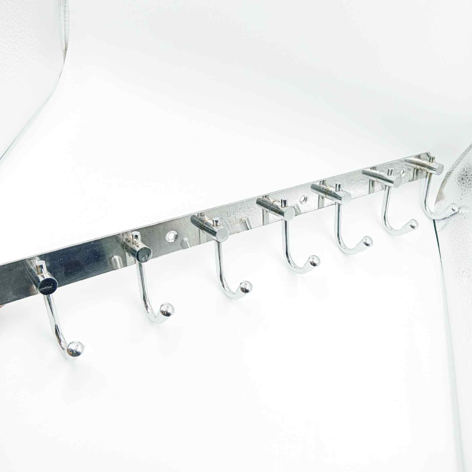 Stainless Steel cloth hanger 4hook,6hook,8hook fancy J type (1260)