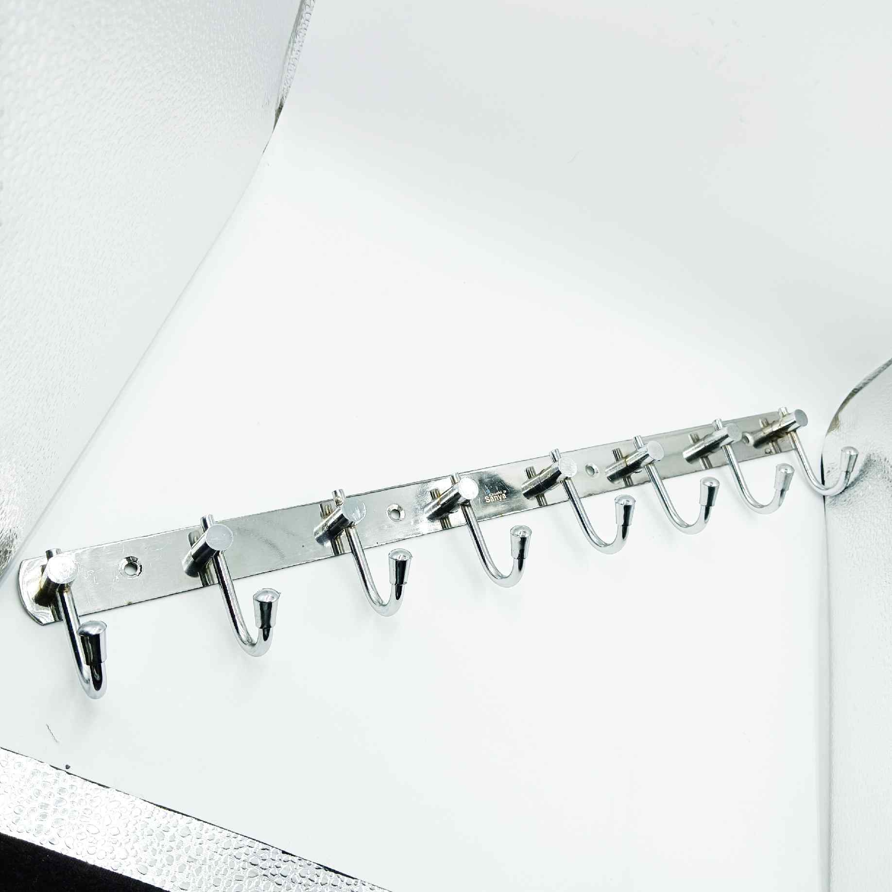 Stainless Steel cloth hanger 4hook,6hook,8hook fancy J type (1260)