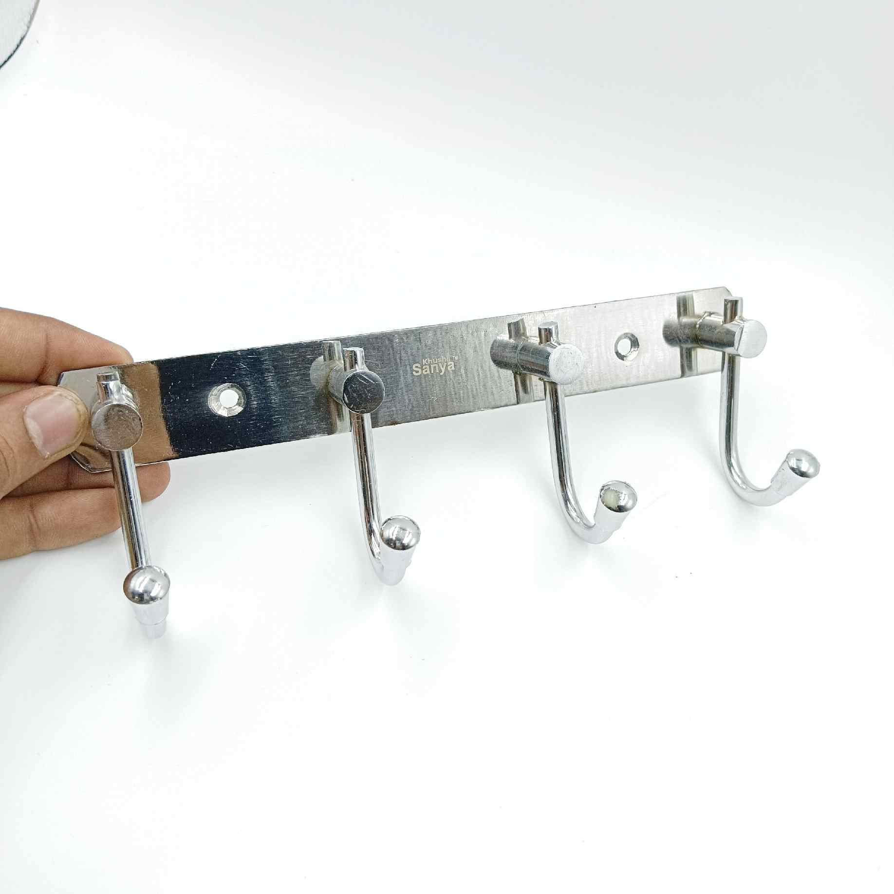 Stainless Steel cloth hanger 4hook,6hook,8hook fancy J type (1260)