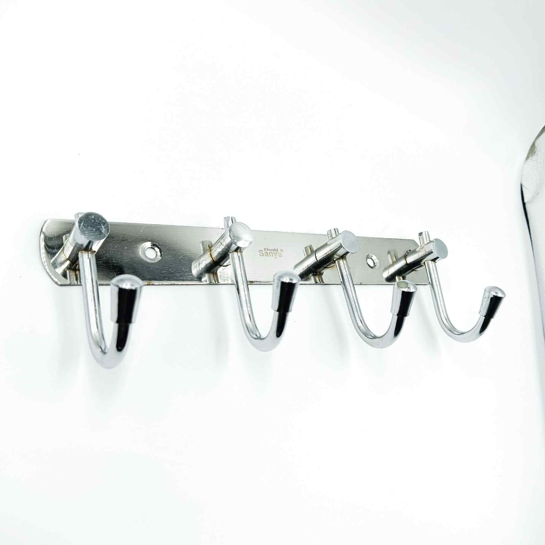 Stainless Steel cloth hanger 4hook,6hook,8hook fancy J type (1260)