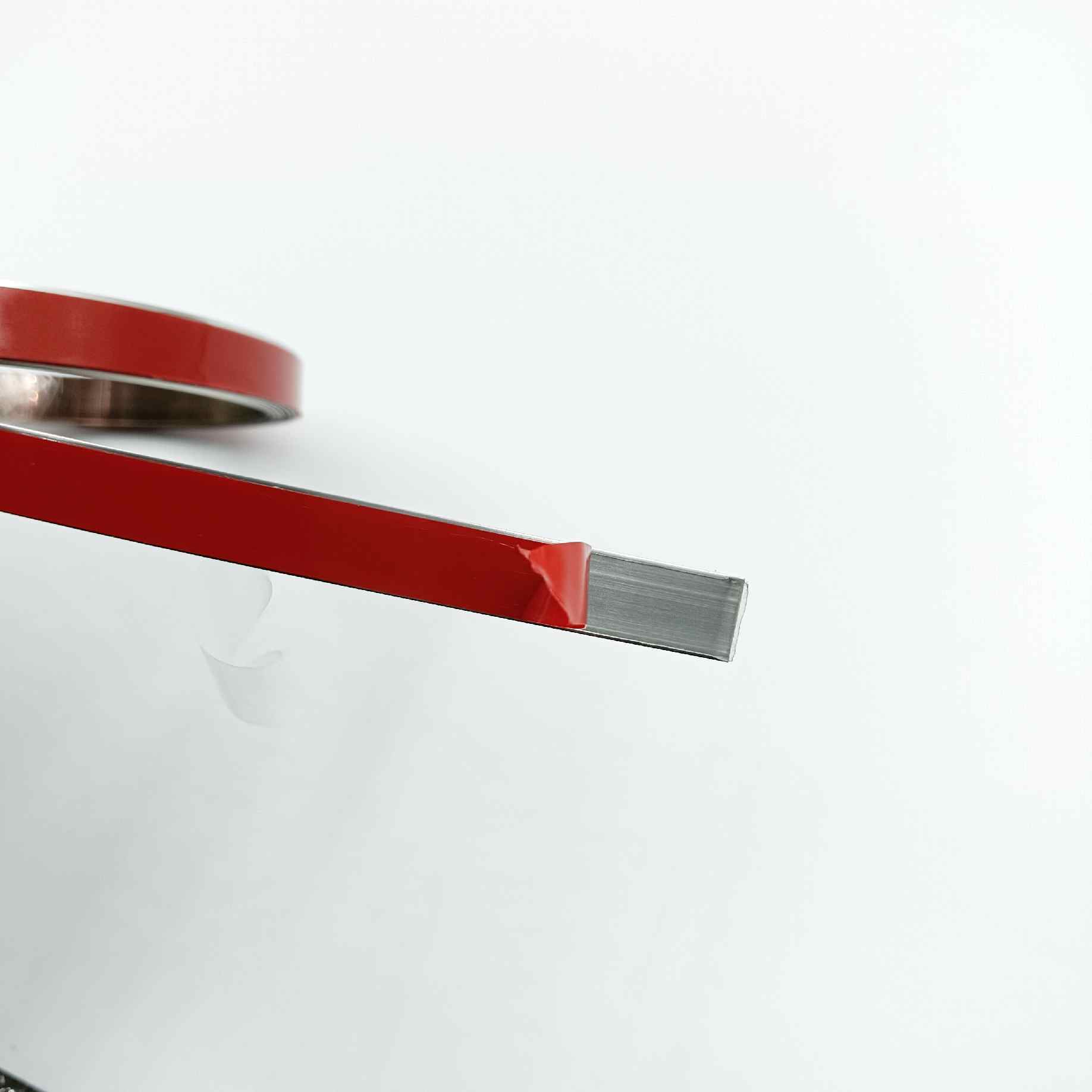 Self adhevise PVD black glossy flat strips 8mm,12mm,20mm,25mm,30mm,40mm,50mm width (8feet length) flat patti for decoration furniture highlighters (1278)