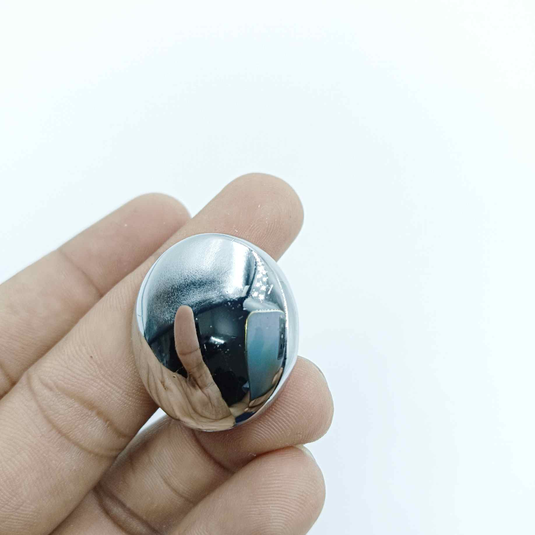 Drawer cabinet knob round c.p finish 25mm (1") best quality crome finish (1311)