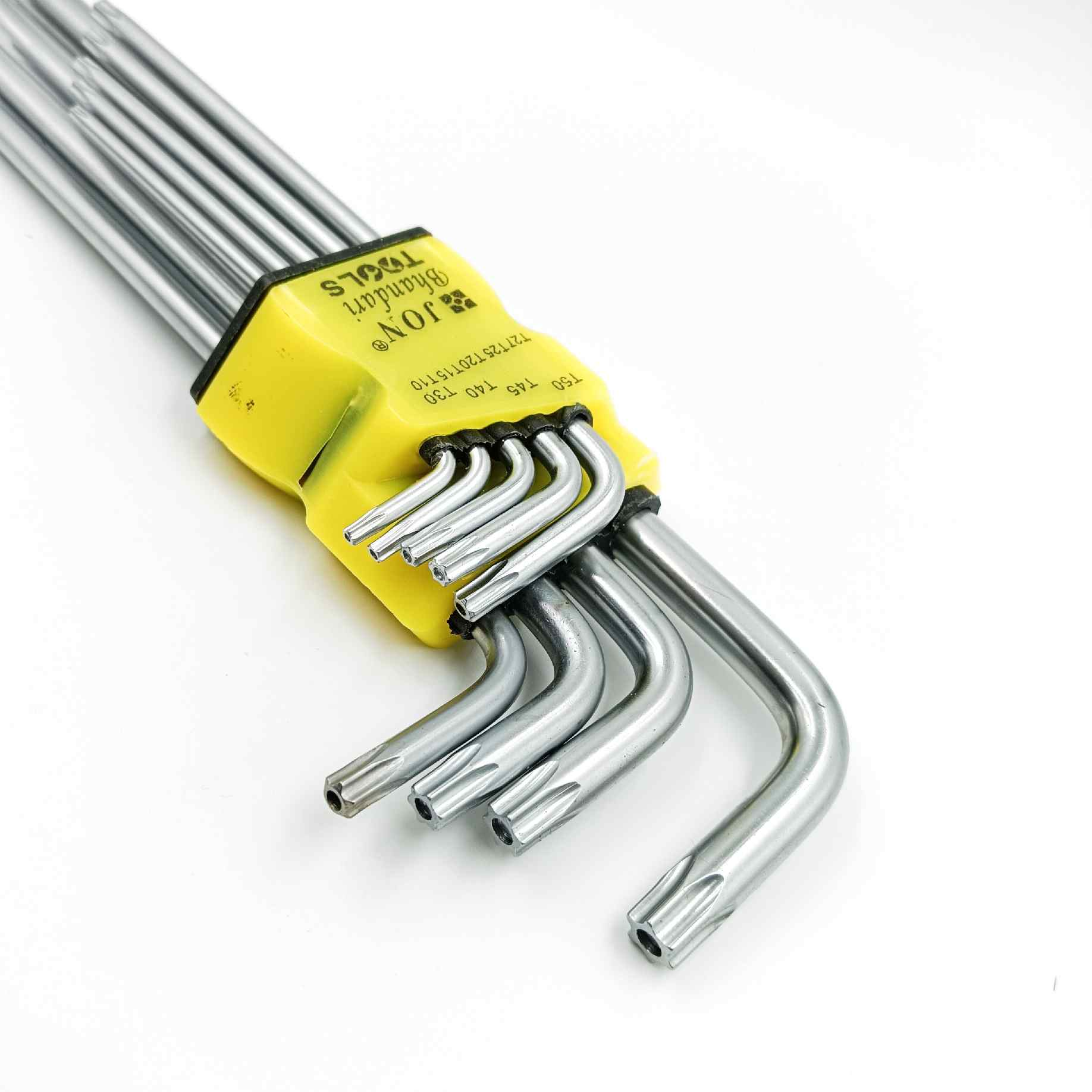 Torx key set 9pcs flower alenkey set star key set T10 to T50 jon bhandary tools (1317)