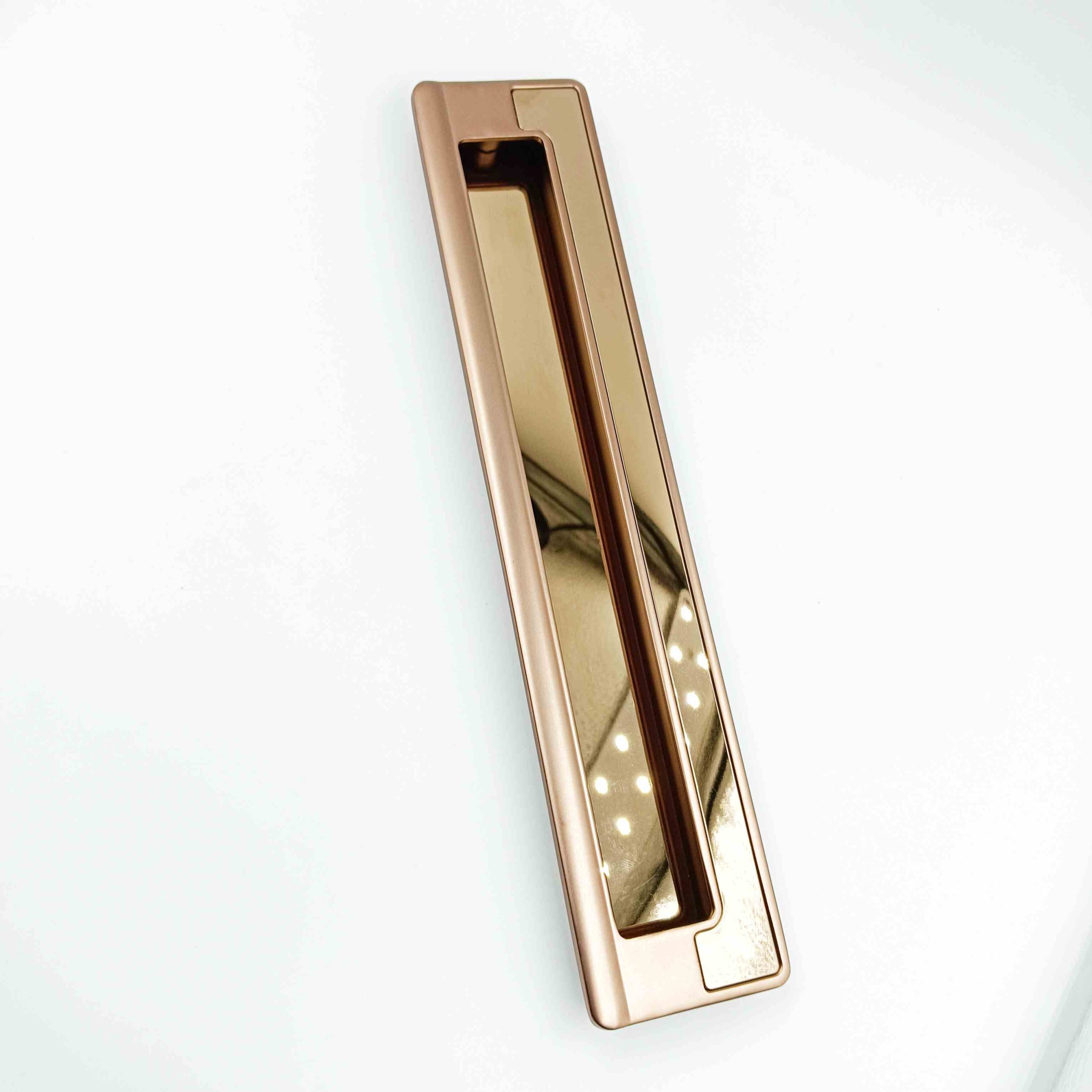 Concealed handle rosegold DC2607 sliding door handle 4",8",10" (1353)