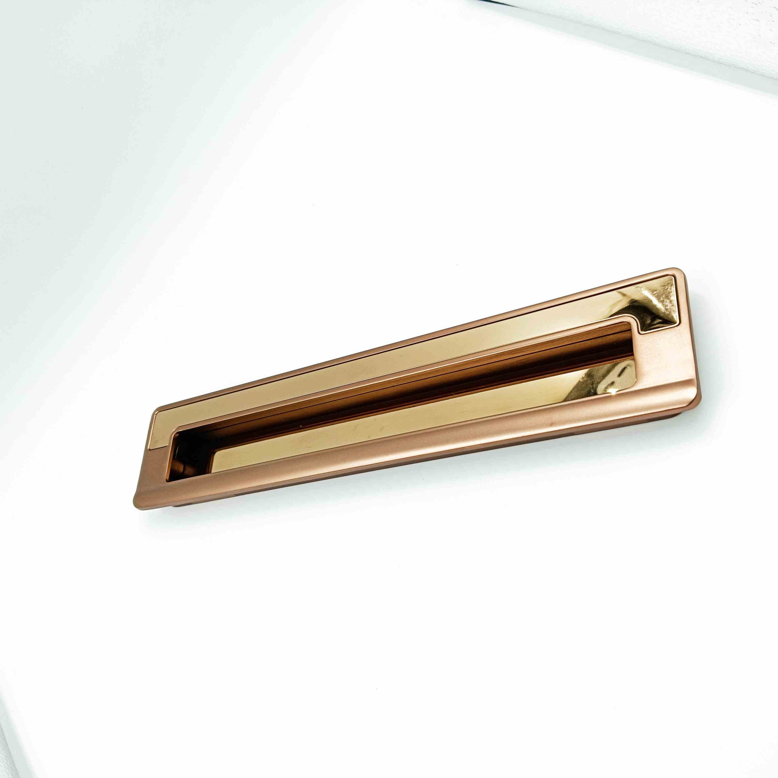 Concealed handle rosegold DC2607 sliding door handle 4",8",10" (1353)