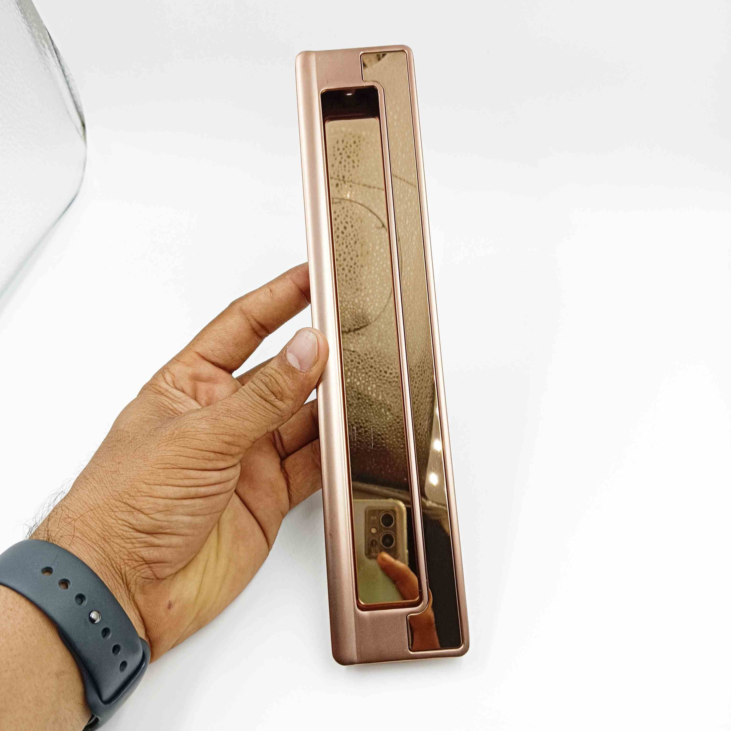 Concealed handle rosegold DC2607 sliding door handle 4",8",10" (1353)