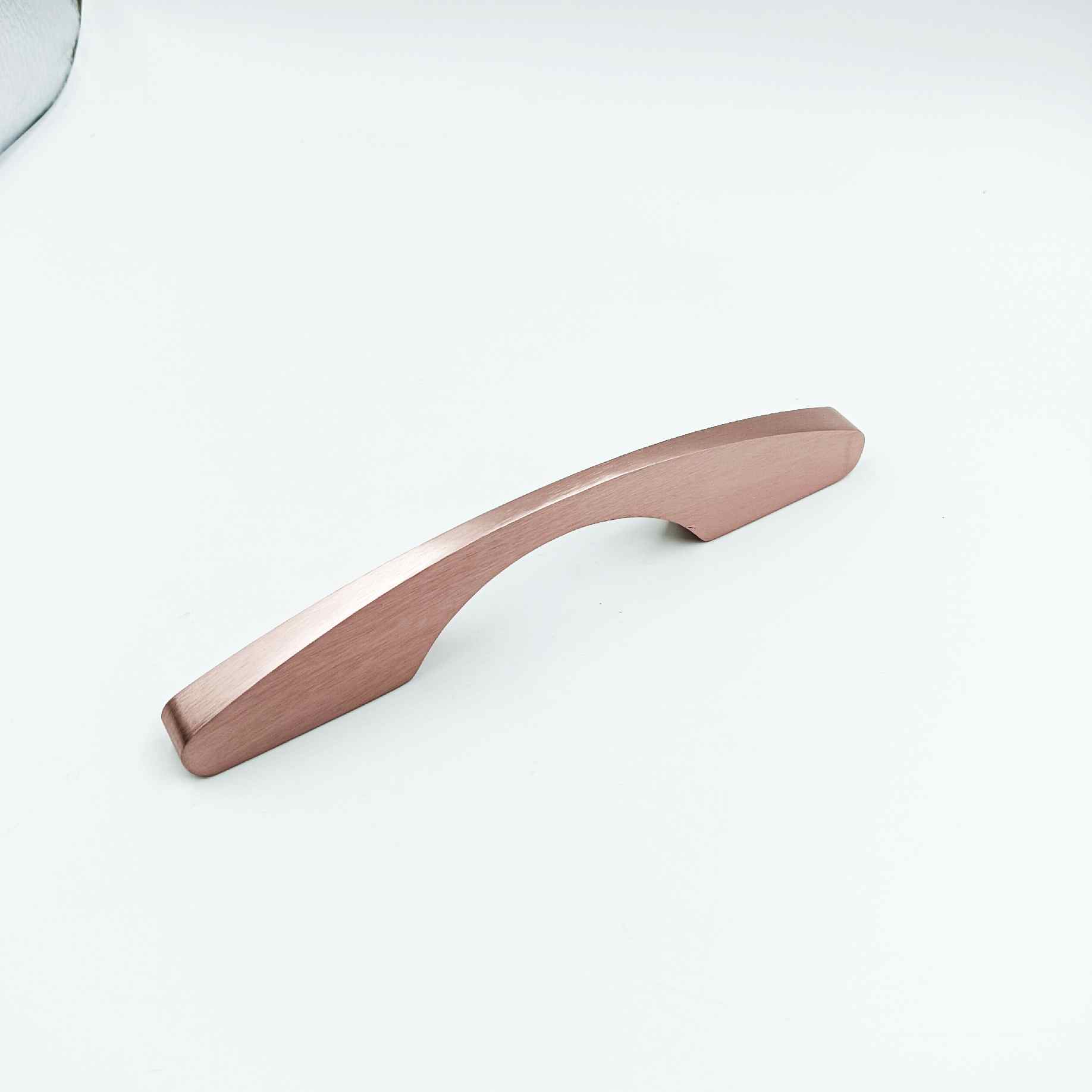 Drawer wardrobe handle V-1002 baby pink light rosegold finish 6.5",9.5",11",14",21" C type (1411)
