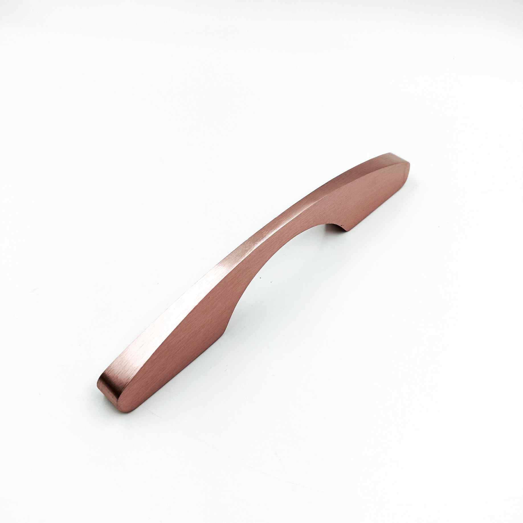 Drawer wardrobe handle V-1002 baby pink light rosegold finish 6.5",9.5",11",14",21" C type (1411)