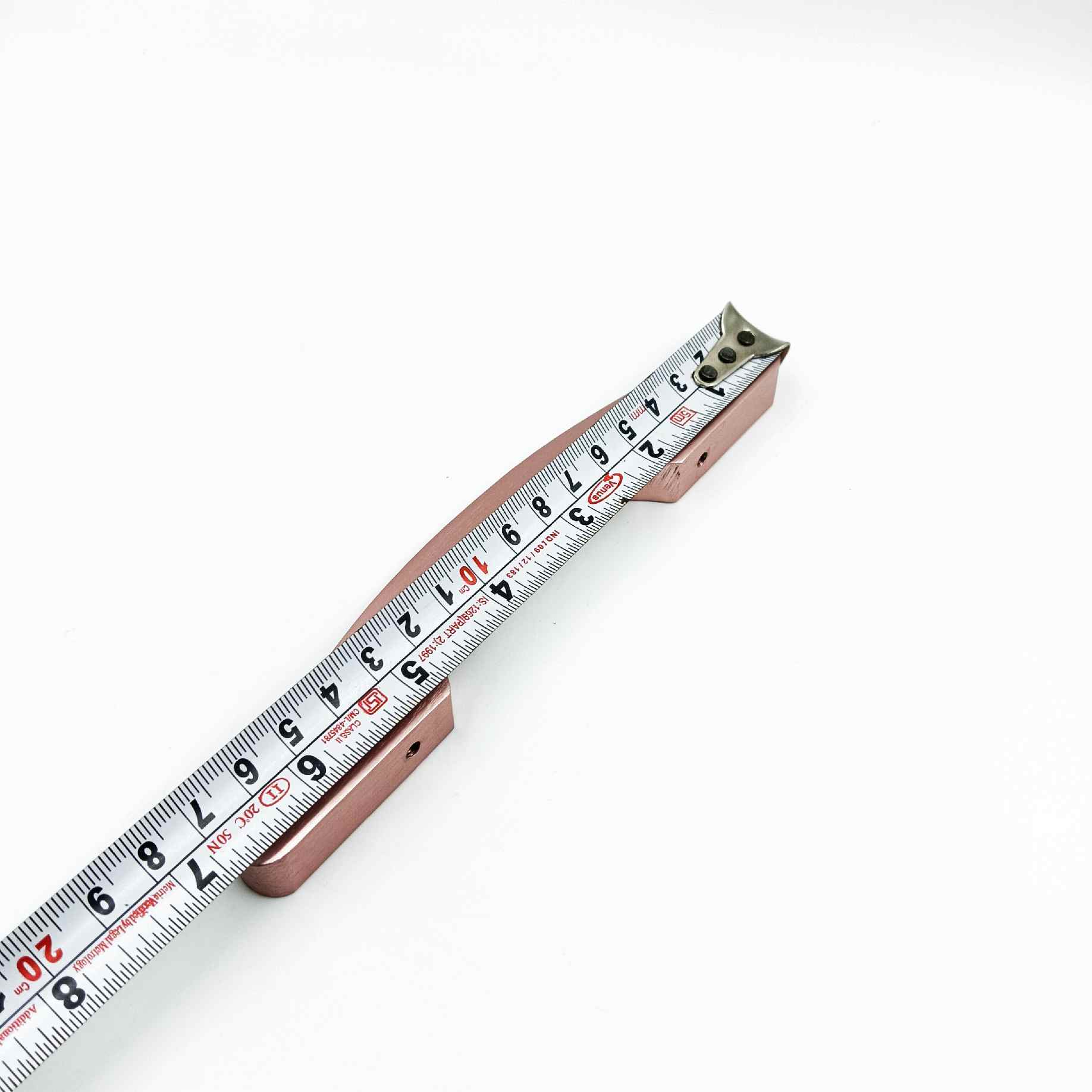 Drawer wardrobe handle V-1002 baby pink light rosegold finish 6.5",9.5",11",14",21" C type (1411)