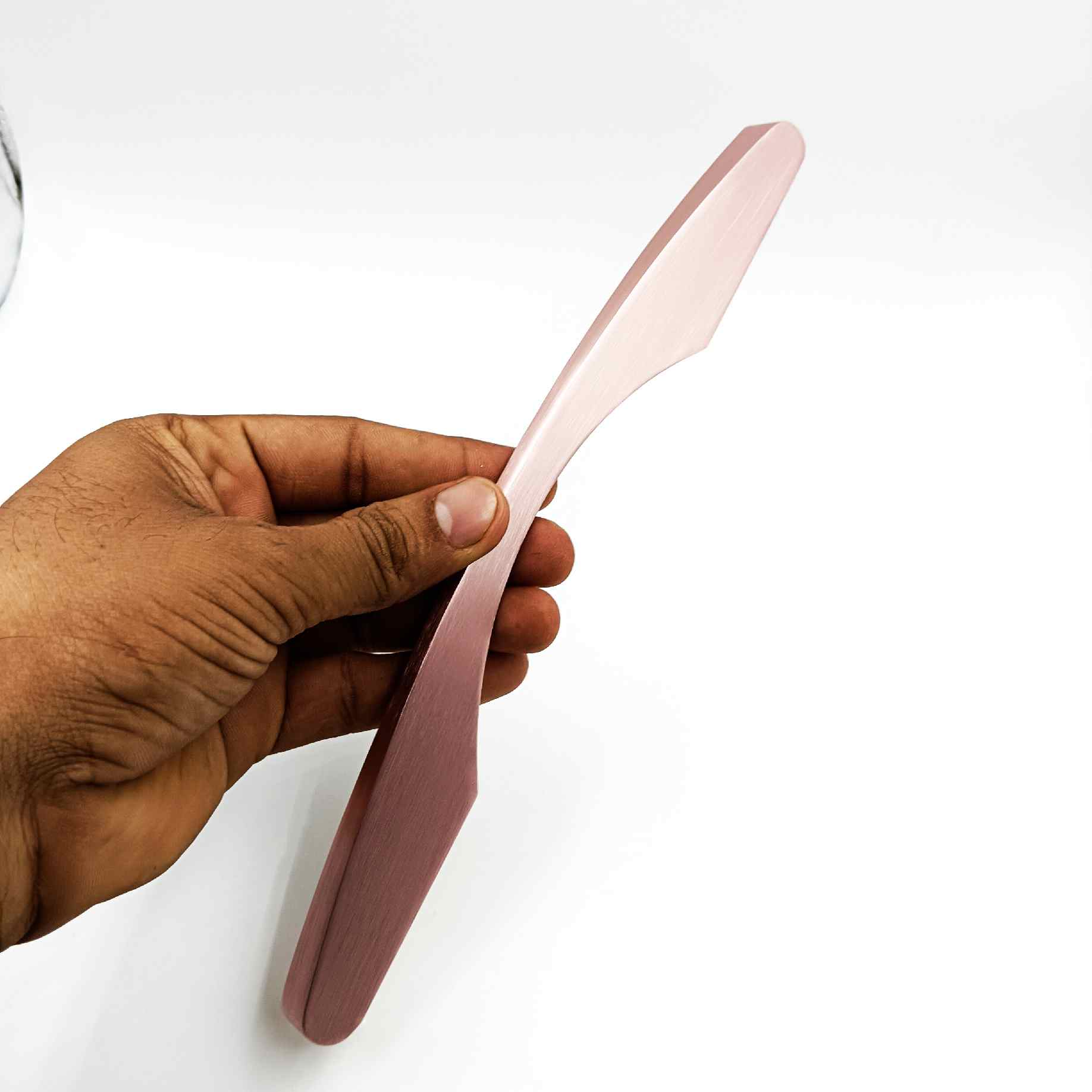 Drawer wardrobe handle V-1002 baby pink light rosegold finish 6.5",9.5",11",14",21" C type (1411)