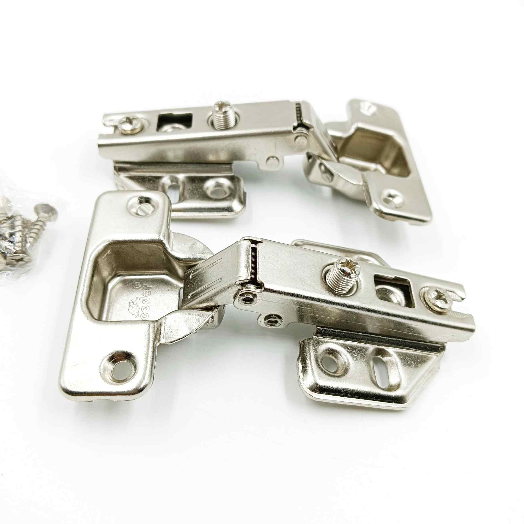 Auto hinges heavy m.s normal close 4hole 0,8,16 crank (mild steel) 150gram (1414)