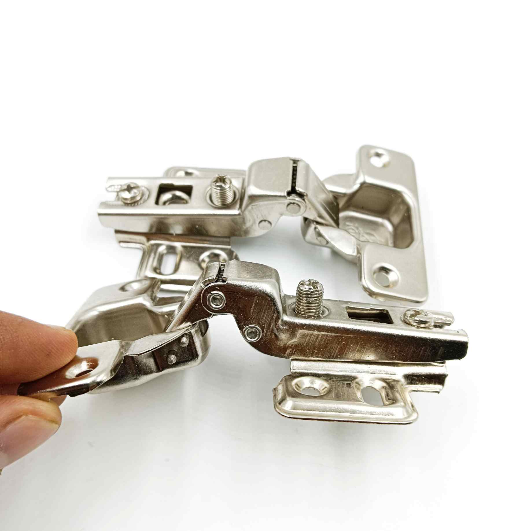 Auto hinges heavy m.s normal close 4hole 0,8,16 crank (mild steel) 150gram (1414)