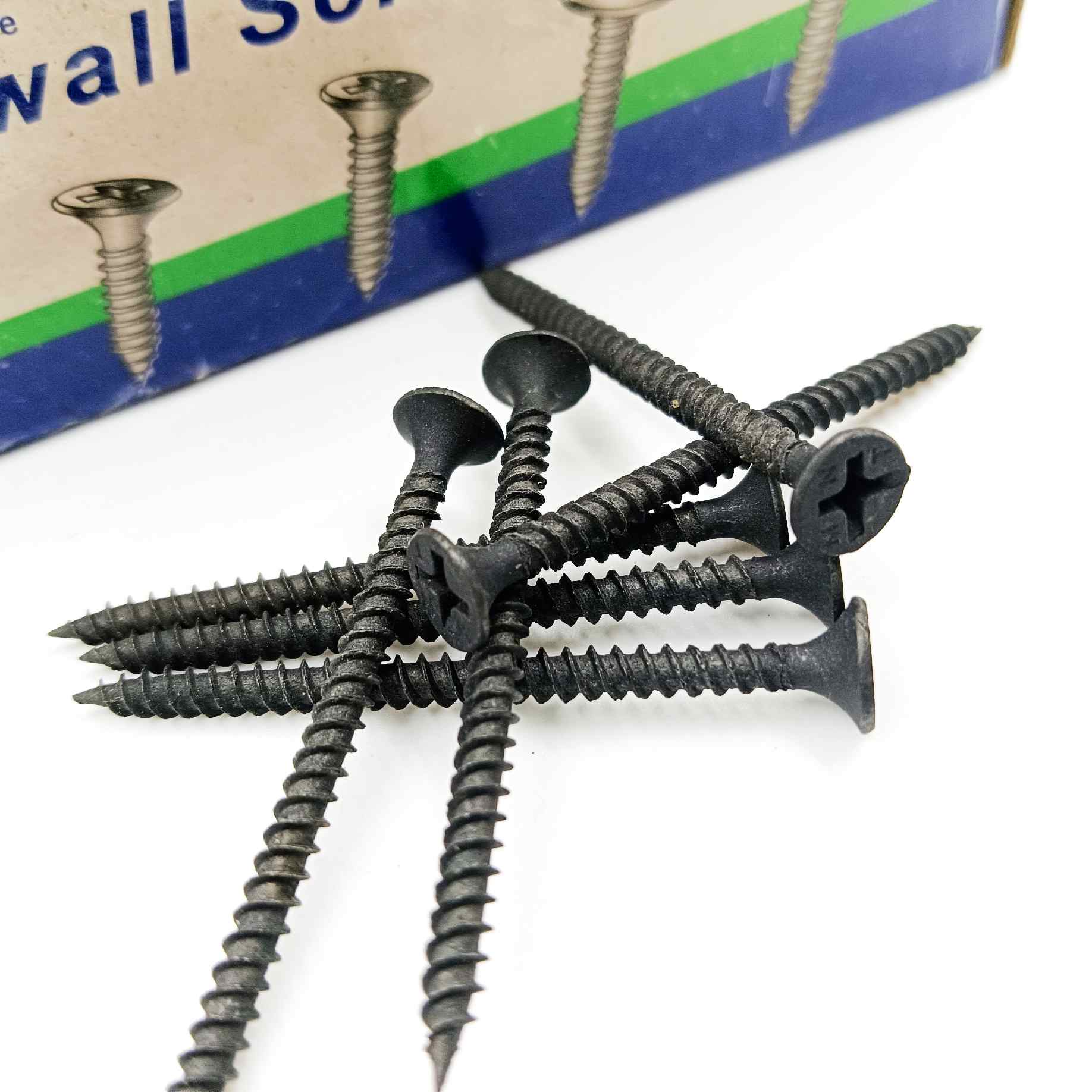 Drywall pop black screw star all size 0.75",1",1.25",1.5",2",2.5",3"(pack of 500pcs) (1421)