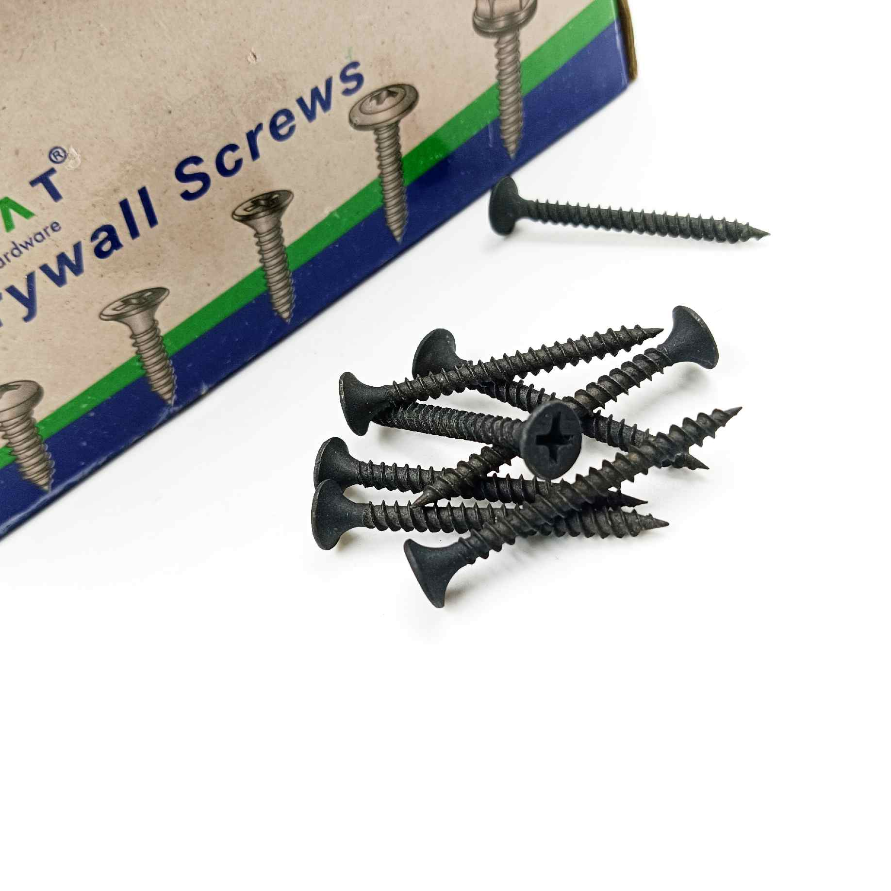 Drywall pop black screw star all size 0.75",1",1.25",1.5",2",2.5",3"(pack of 500pcs) (1421)