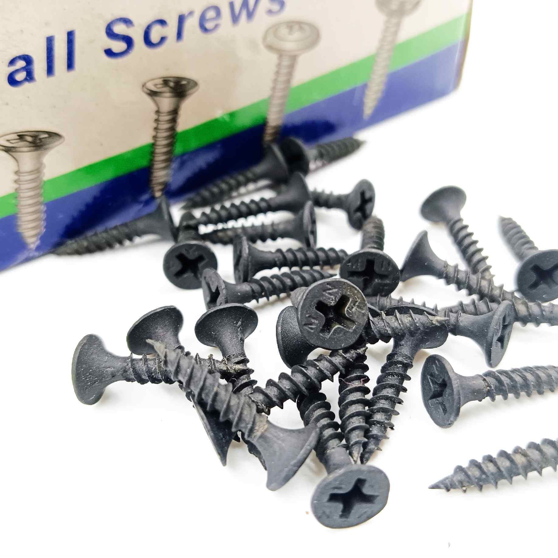 Drywall pop black screw star all size 0.75",1",1.25",1.5",2",2.5",3"(pack of 500pcs) (1421)