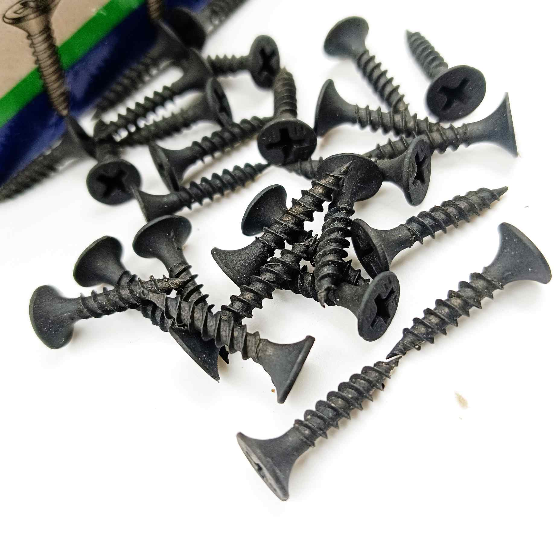 Drywall pop black screw star all size 0.75",1",1.25",1.5",2",2.5",3"(pack of 500pcs) (1421)