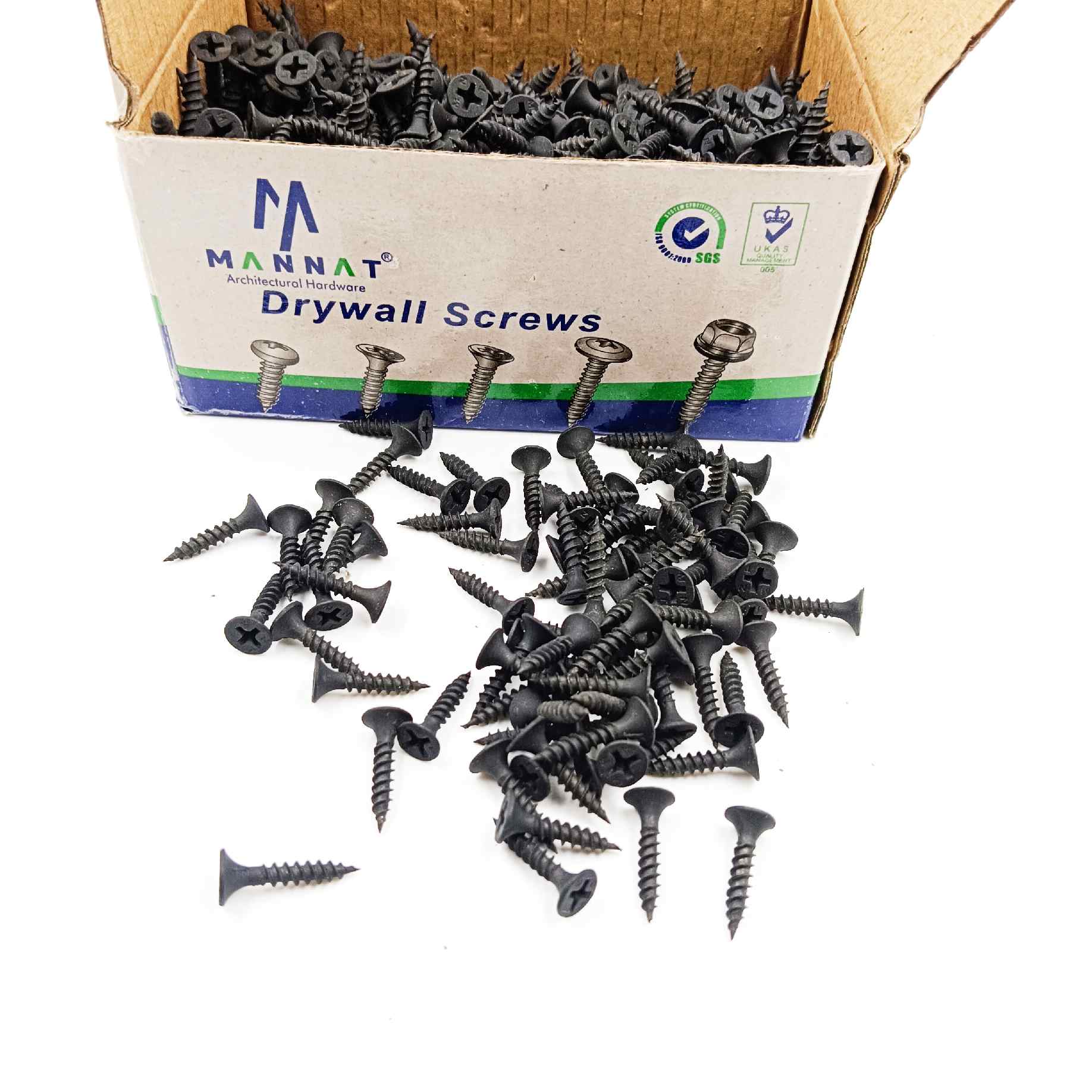 Drywall pop black screw star all size 0.75",1",1.25",1.5",2",2.5",3"(pack of 500pcs) (1421)