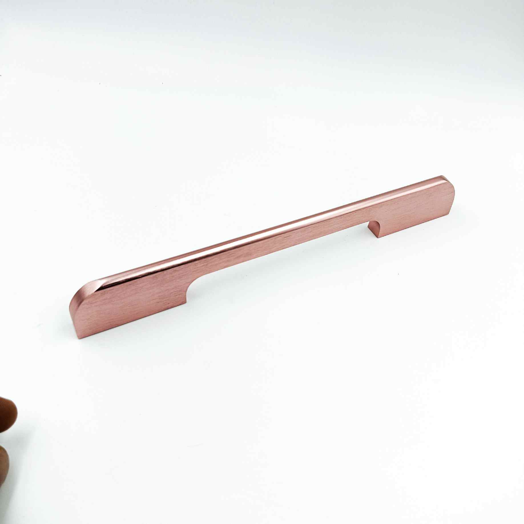 Drawer wardrobe handle V-1001 baby pink light rosegold finish 5.5",8.5",11",12.5",19" (1419)