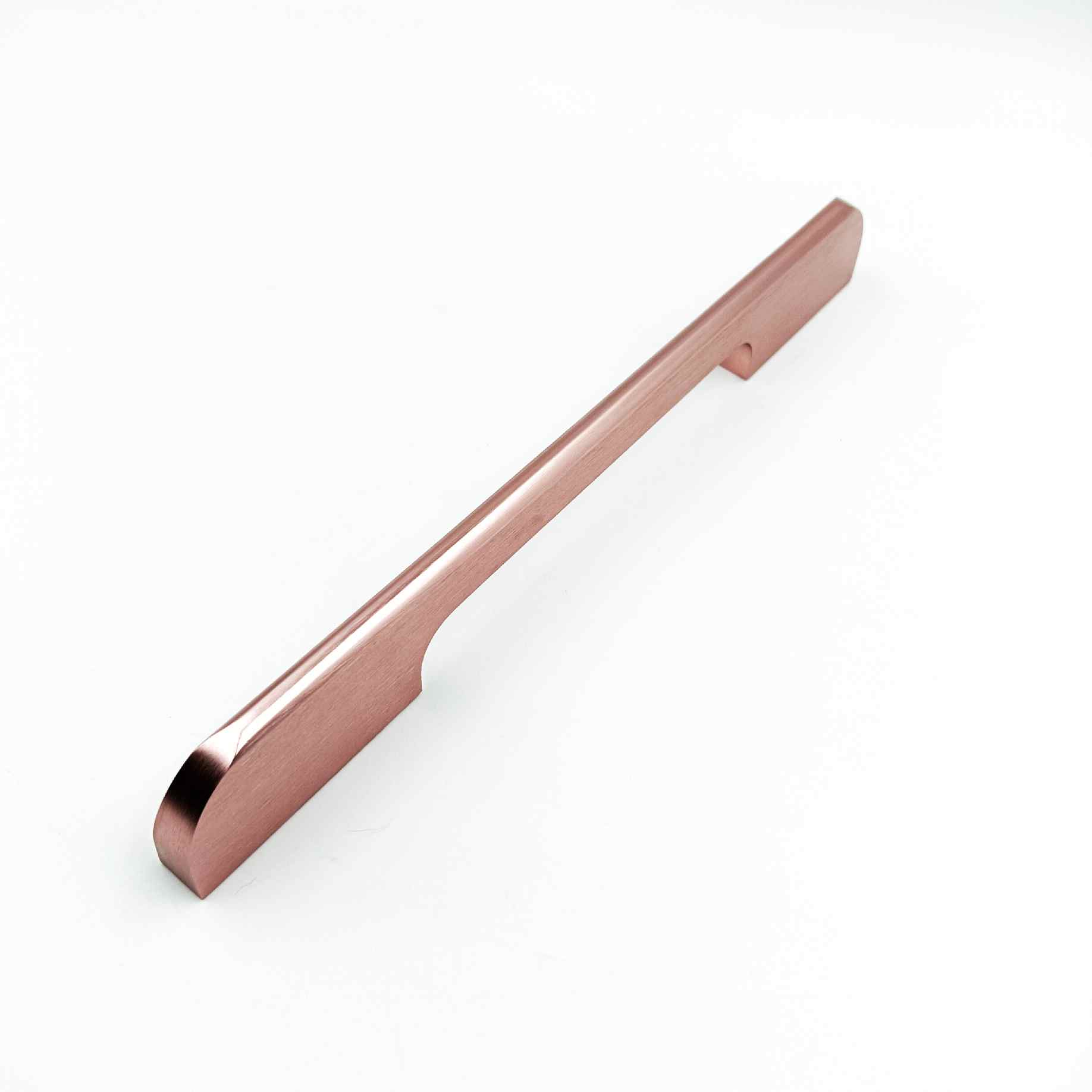 Drawer wardrobe handle V-1001 baby pink light rosegold finish 5.5",8.5",11",12.5",19" (1419)