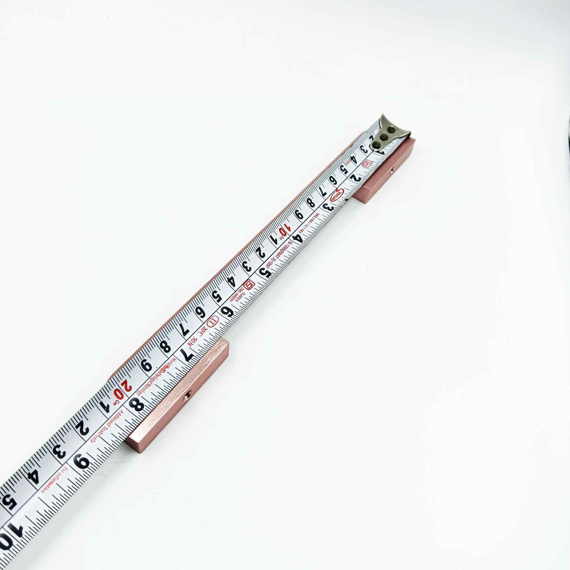 Drawer wardrobe handle V-1001 baby pink light rosegold finish 5.5",8.5",11",12.5",19" (1419)