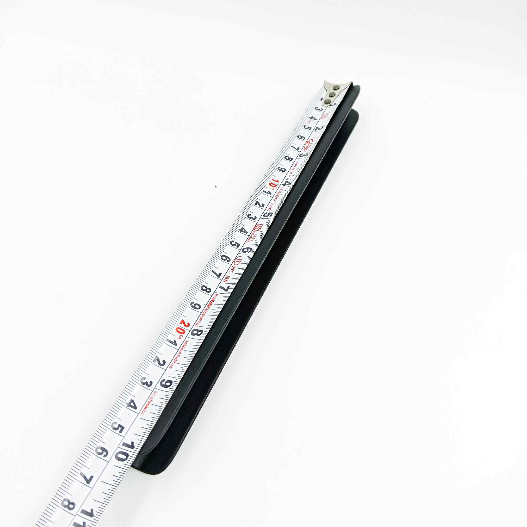 Drawer wardrobe handle 1014 Black matt finish 4",8",10",12" V type (1418)