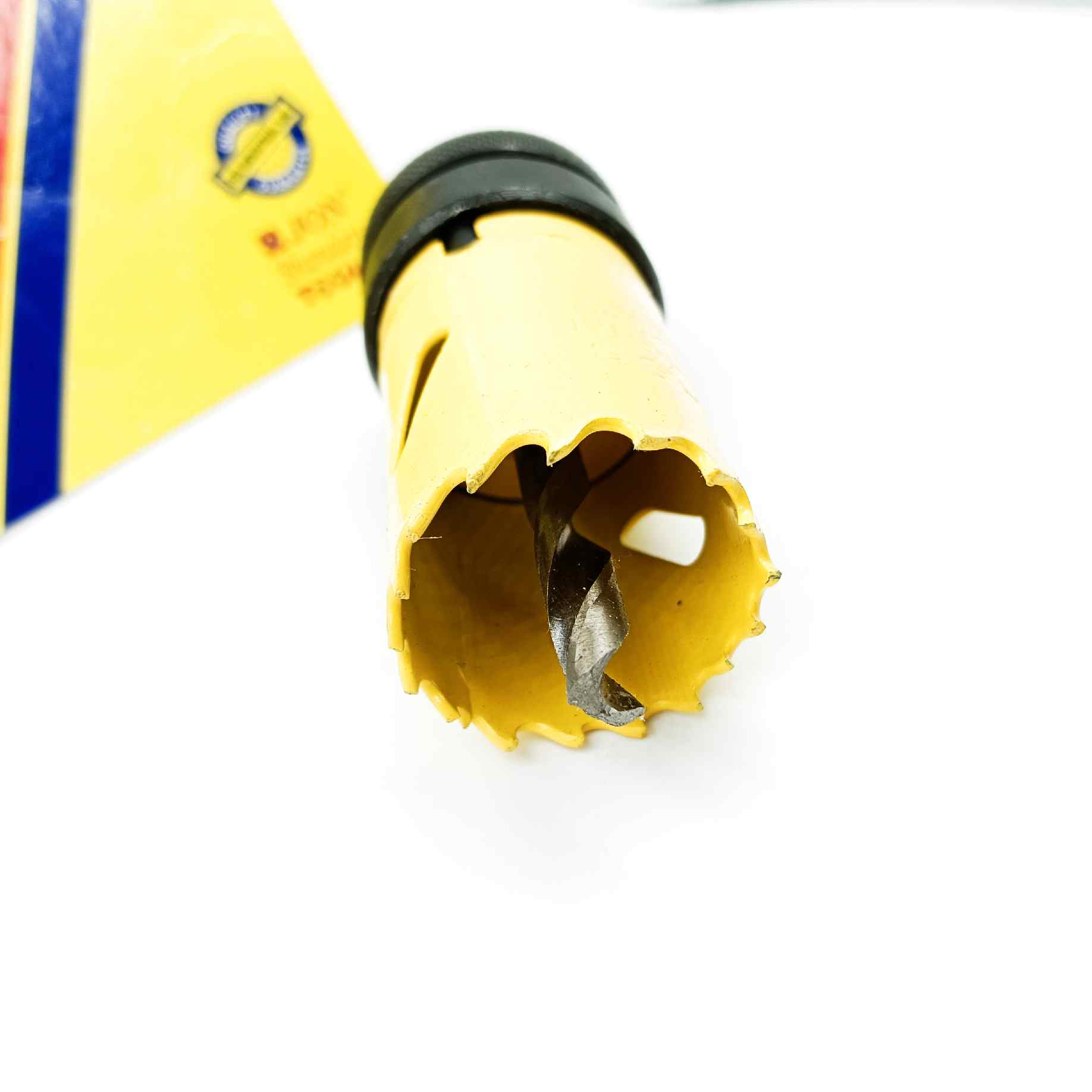 Bi metal holesaw bit with arbor for metal yellow all size 16mm to 75mm (1442)