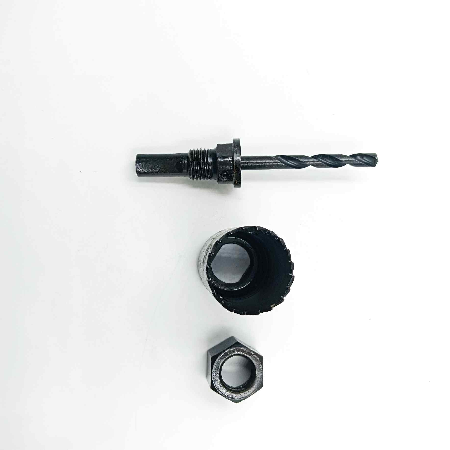 Wood deep holesaw bit jon bhanday tools for wood,plastic etc black all size 19mm to 100mm jon bhandary tools (1443)