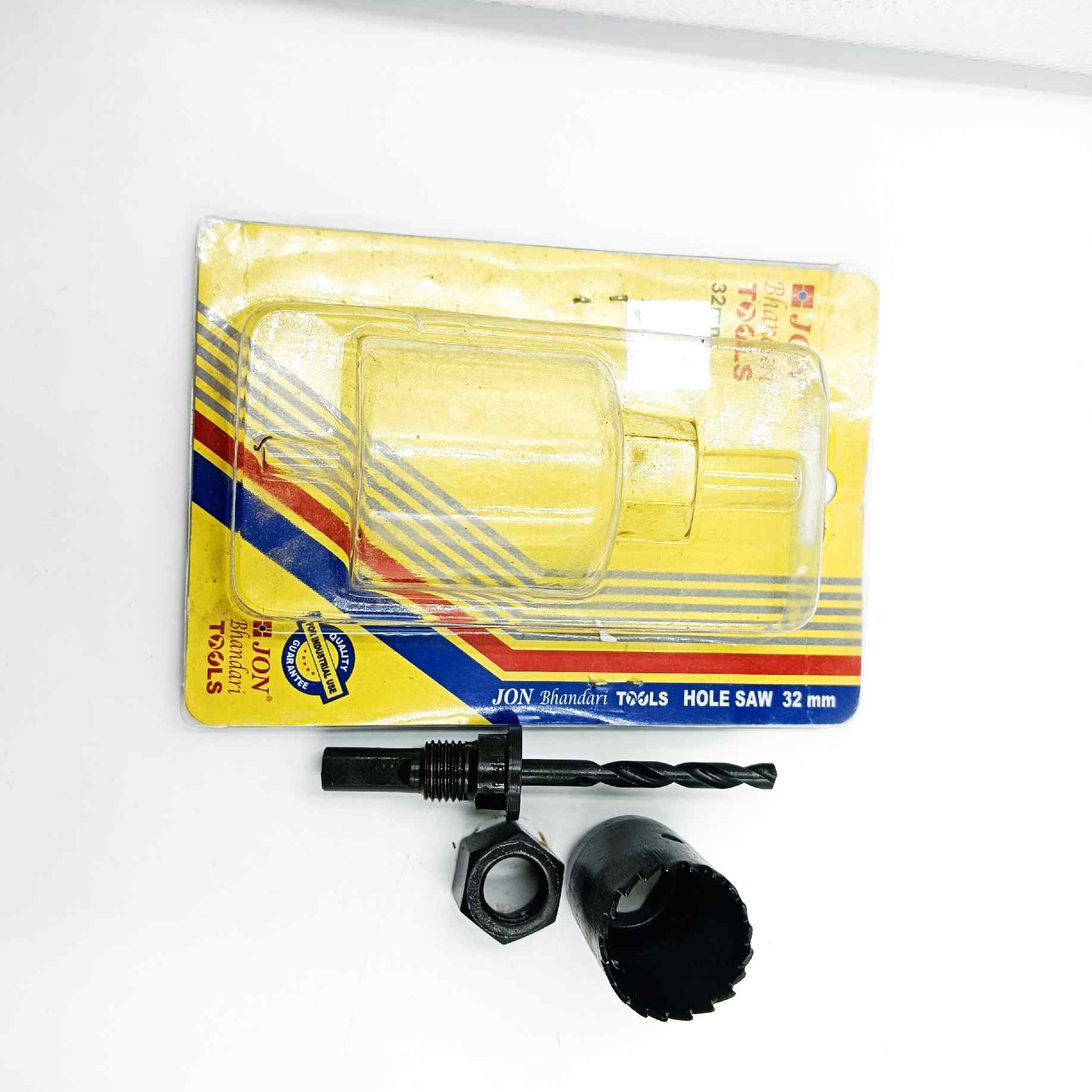 Wood deep holesaw bit jon bhanday tools for wood,plastic etc black all size 19mm to 100mm jon bhandary tools (1443)