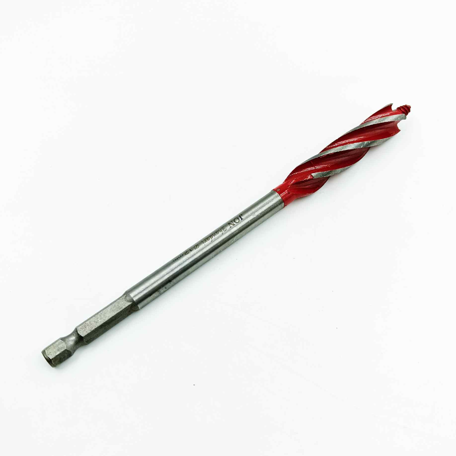 Four slot working drill bit jon bhandary 7inch long 10mm,12mm,14mm,16mm,18mm,20mm,25mm High Carbon Steel Wood Boring Cutter,Used for Wood Door Lock and Other Drilling Operations (1461)