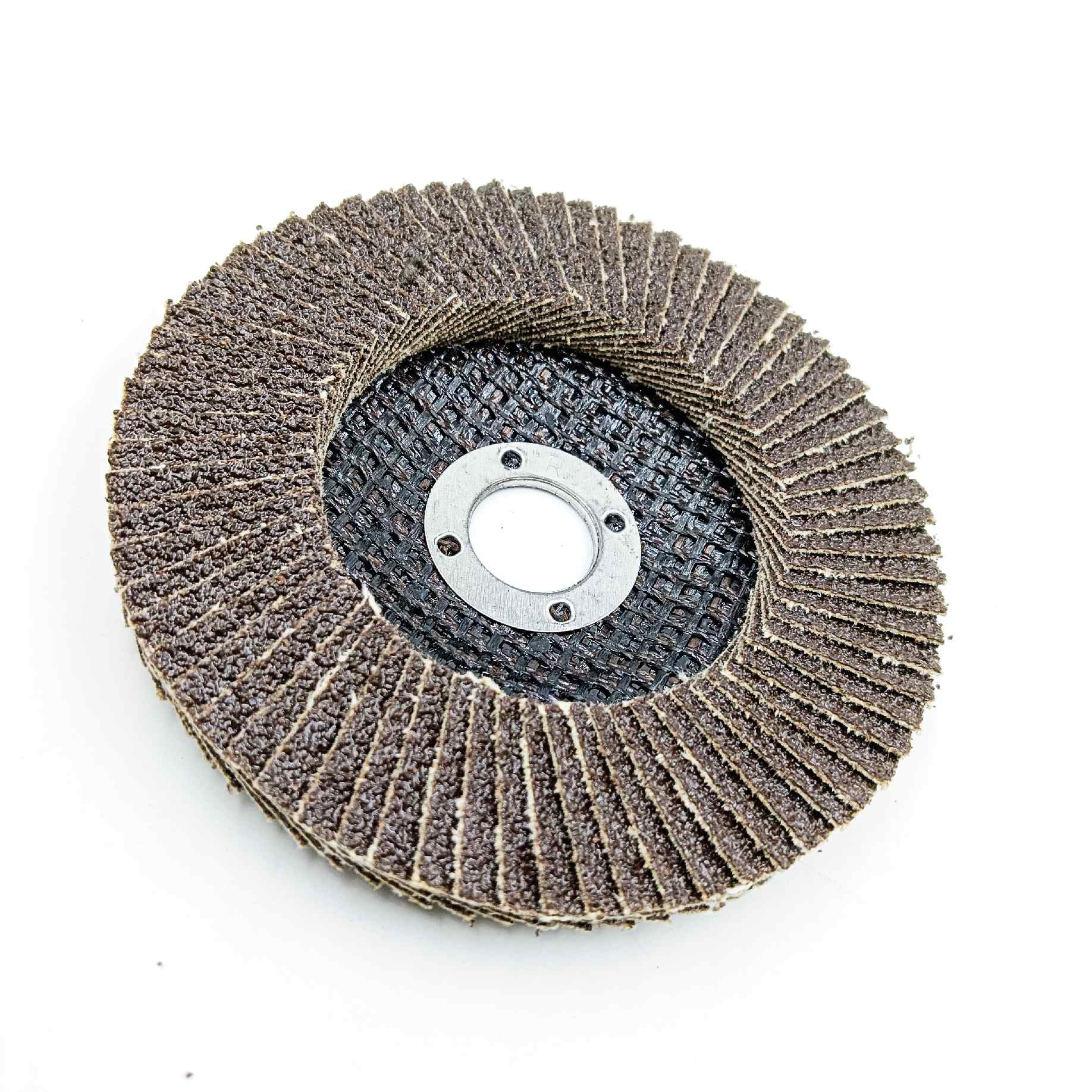 Flap disc Sanding Grinding Wheels,Aluminum Oxide Abrasives,Grinder disc wood polishing disc 100mm grit:36,60,80,120 (1457)