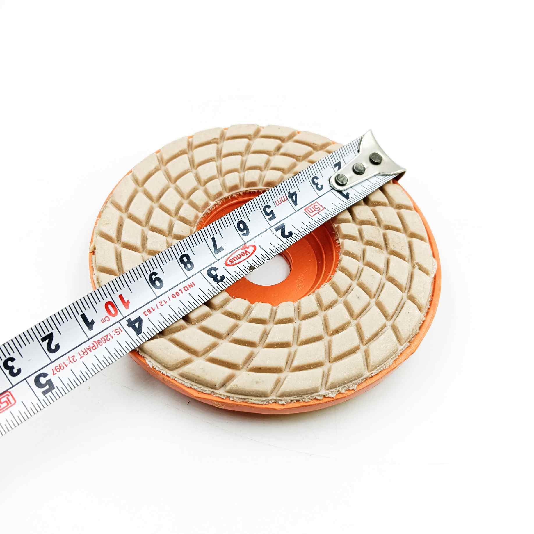 Granite wet polishing pad fiber 100mm jon bhandary 0,1,2,3,4,5,6 all grit available (1455)