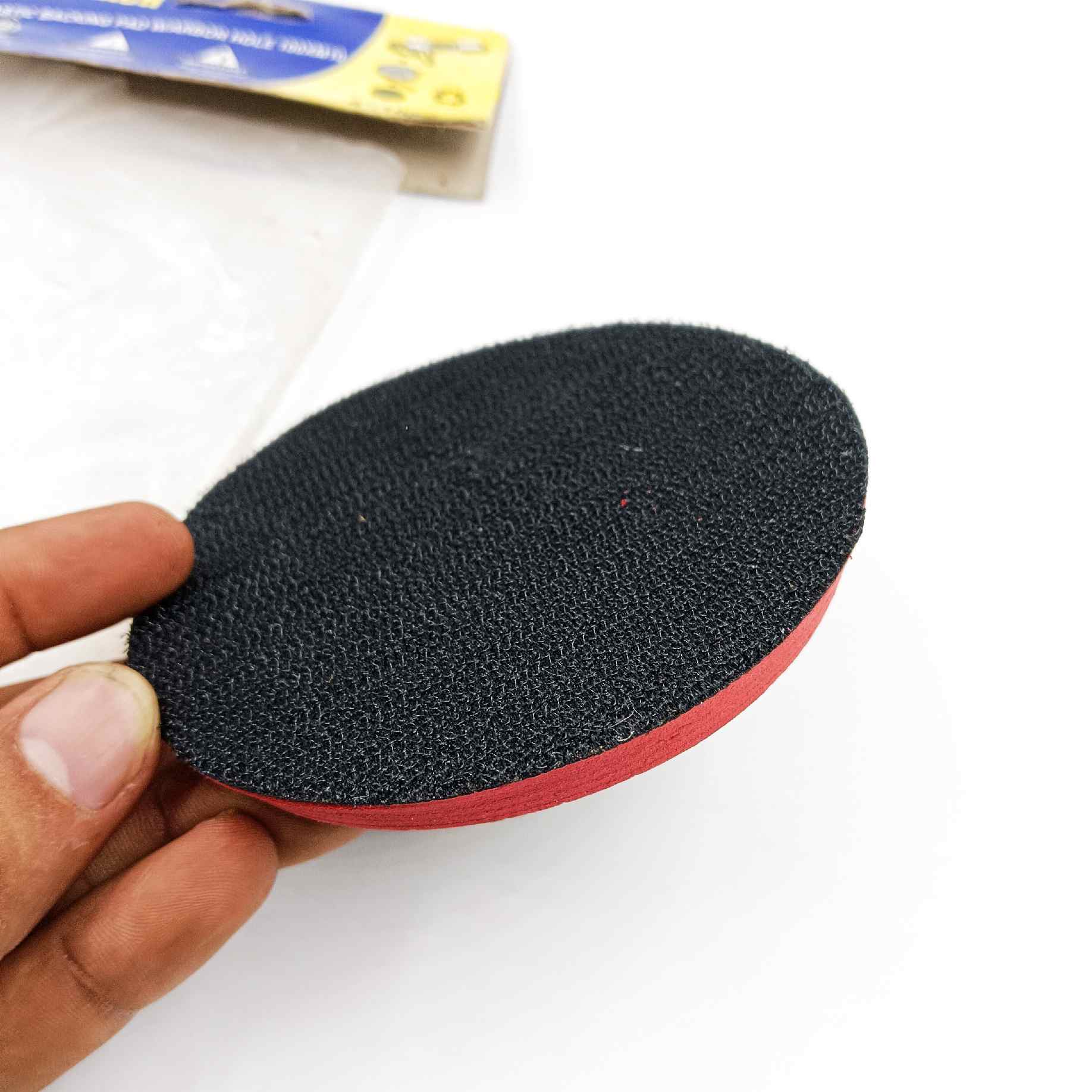 Welcro pad round 5inch velcro disc pad Hook and Loop Adhesive Sanding Discs for Orbital Sander or angle grinder (1469)