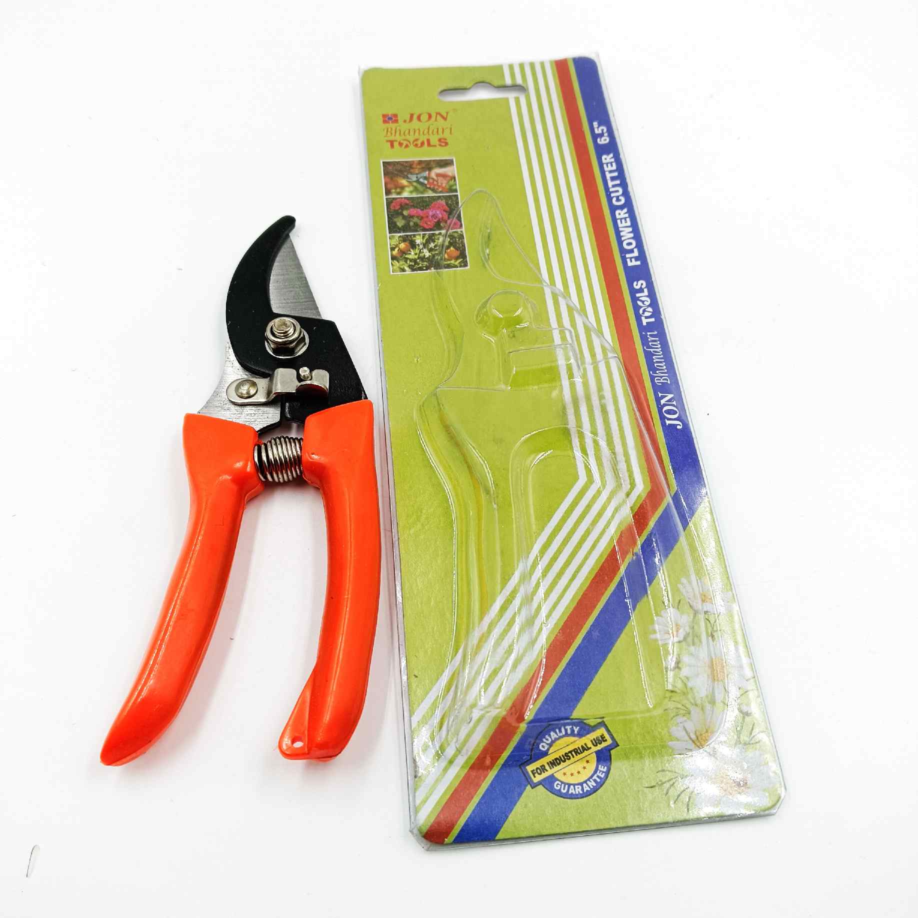 Garden scissor flower cutter medium 6.5inch jon bhandary Pruning Shears for Gardening Flower Cutter for Stems,Gardening tool - Cuts Branches and Flower Stems (1464)