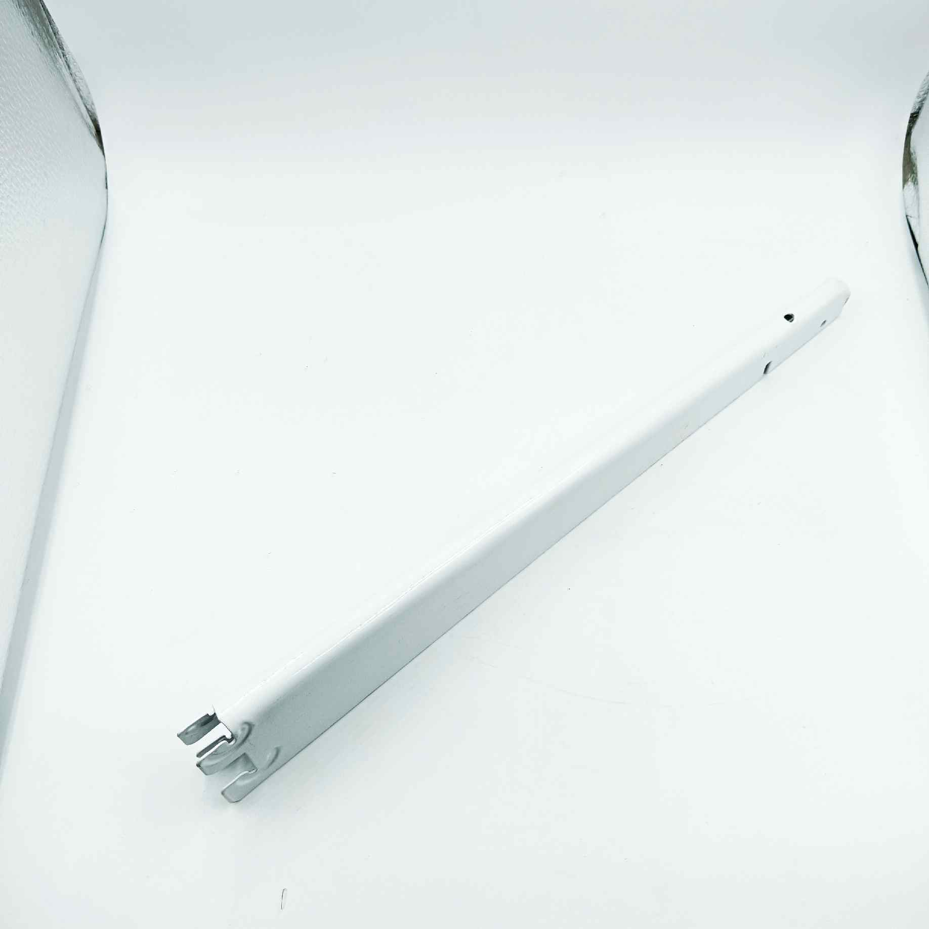 Double Slotted self bracket ivory heavy metal for making self 6",9",11",13",15",17",20" (1465)