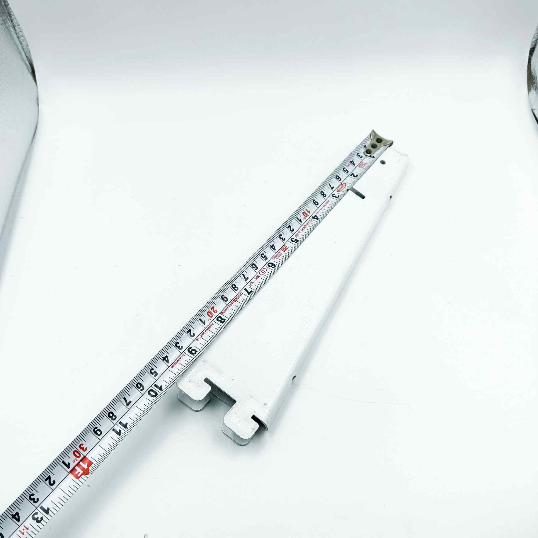 Double Slotted self bracket ivory heavy metal for making self 6",9",11",13",15",17",20" (1465)